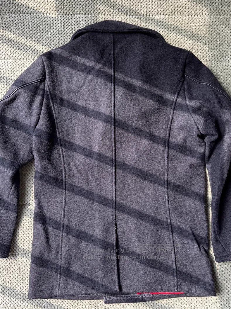 Schott Schott Classic navy woolen short double-breasted coat Size US M / EU 48-50 / 2 - 2 Thumbnail