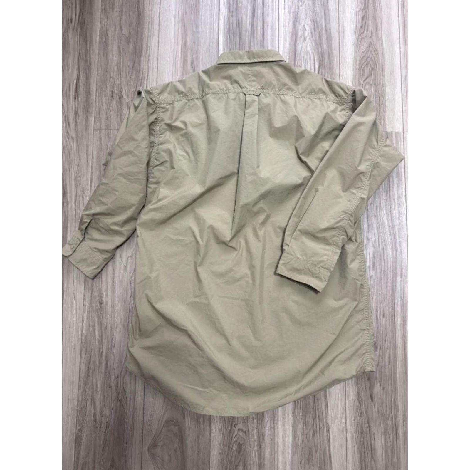 The North Face North Face Purple Label Long Sleeve Shirt M khaki Vintage Mens Shirt Size US M / EU 48-50 / 2 - 2 Thumbnail