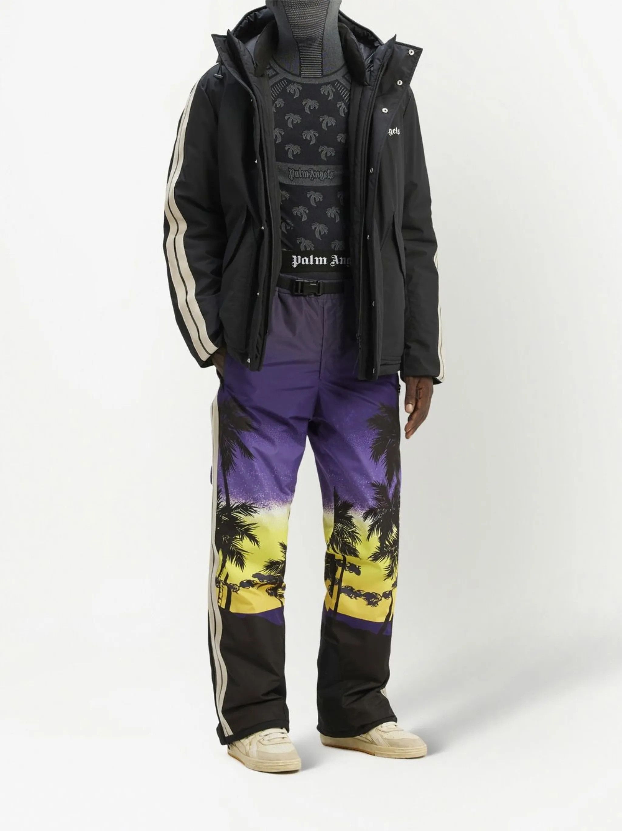 Palm Angels o1y0325 Snow Wear Sweatpant in Multicolor Size US 34 / EU 50 - 5 Thumbnail