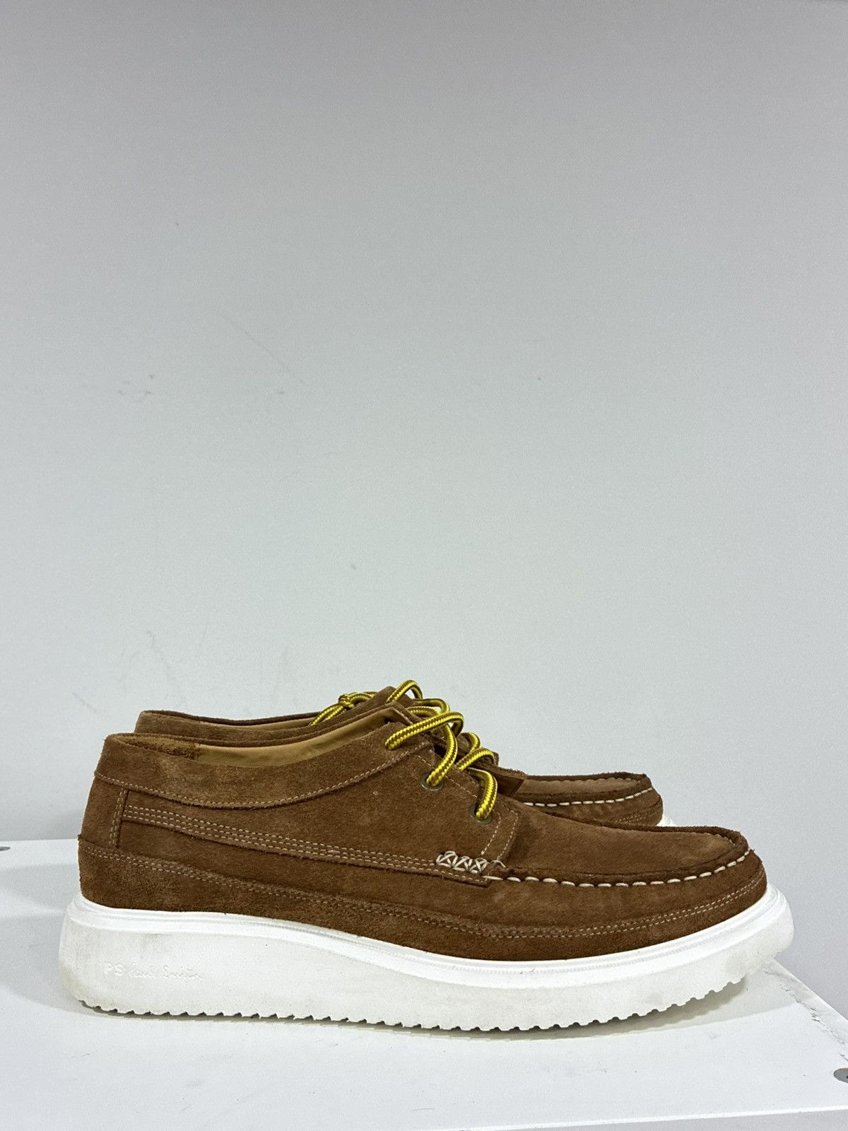 Paul Smith Suede Leather shoe derby EU 41 USA 8 UK 7 Size US 8 / EU 41 - 2 Thumbnail