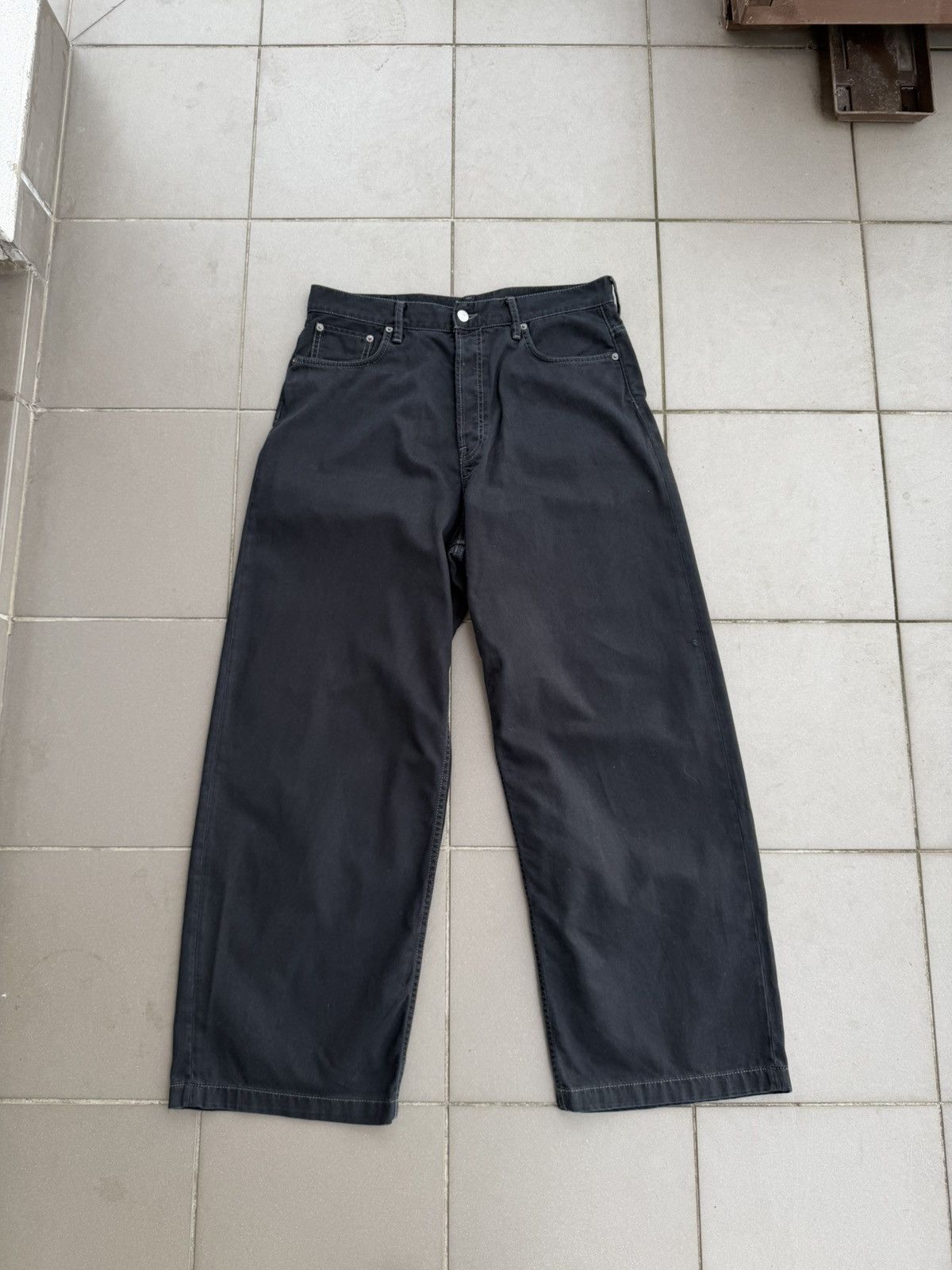 Acne Studios Acne Studios black baggy pants 1989 Size US 32 / EU 48 - 2 Thumbnail
