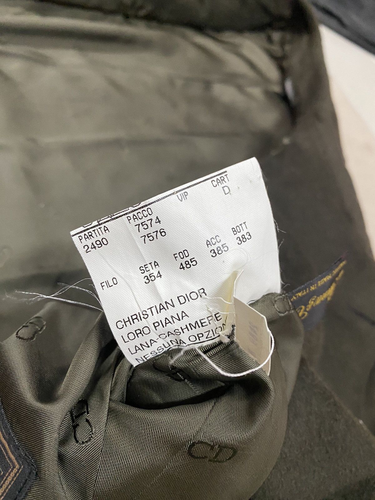 Christian Dior Monsieur Vtg🔥Christian Dior Loro Piana Lana Cashmere Longjacket Size US M / EU 48-50 / 2 - 21 Thumbnail