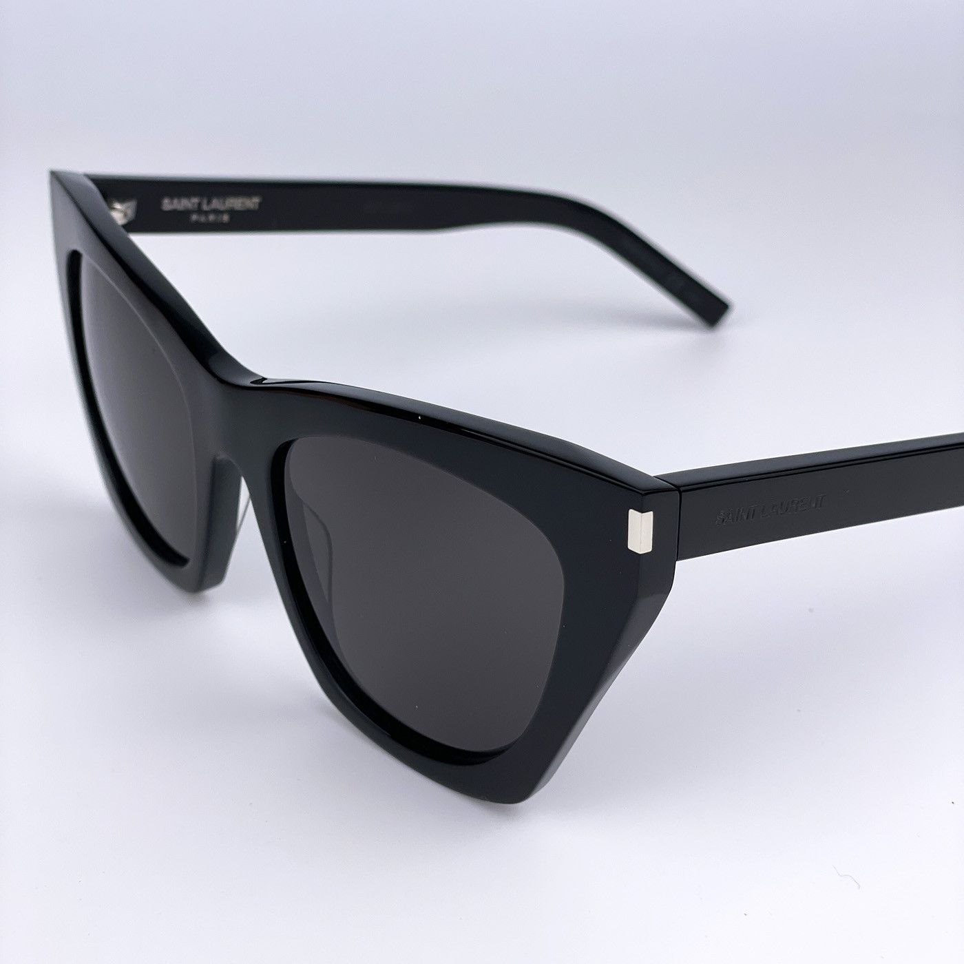 Saint Laurent Paris NEW Saint Laurent SL214 KATE 001 Cat Eye Women Sunglasses Size ONE SIZE - 6 Thumbnail