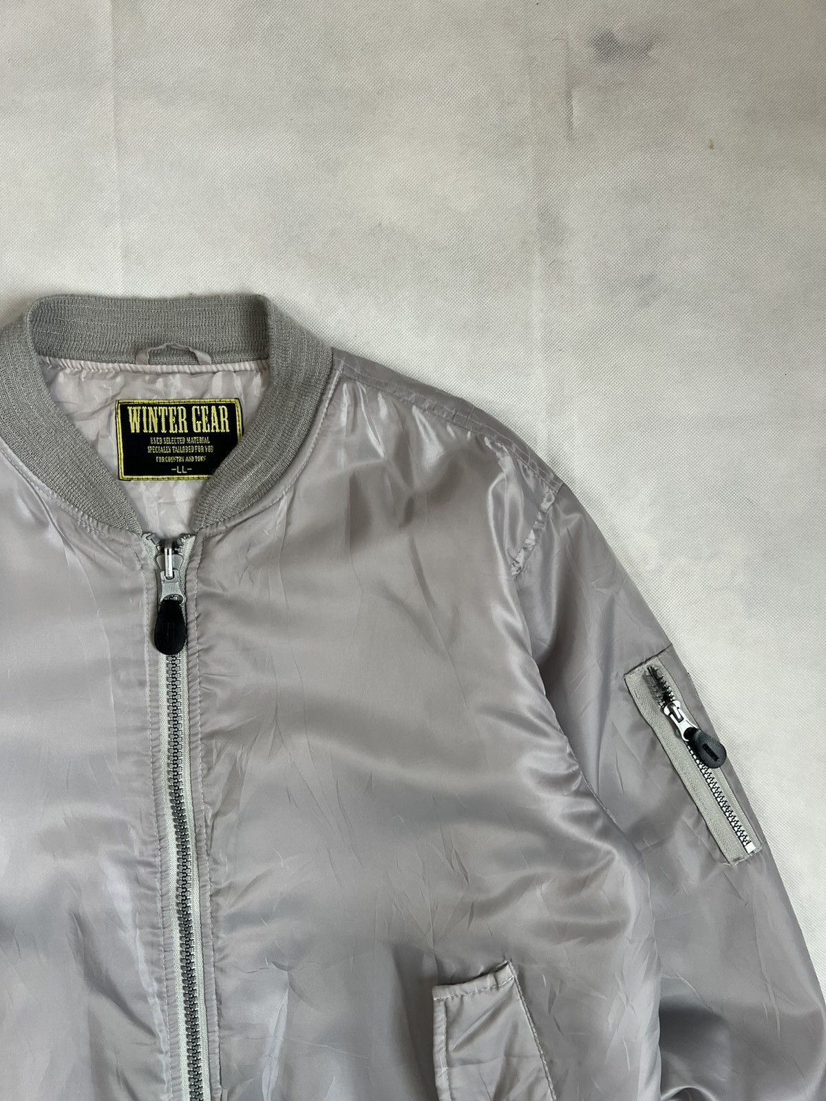 Other Vintage Bomber Jacket Reversible Winter Gear Japanese Brand Size US XL / EU 56 / 4 - 6 Thumbnail