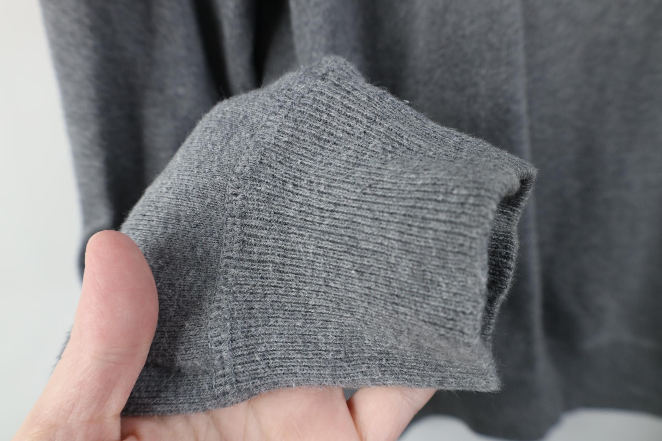 Polo Ralph Lauren Vintage 90s Ralph Lauren Cotton Ribbed Knit Sweater Gray Size US M / EU 48-50 / 2 - 8 Thumbnail