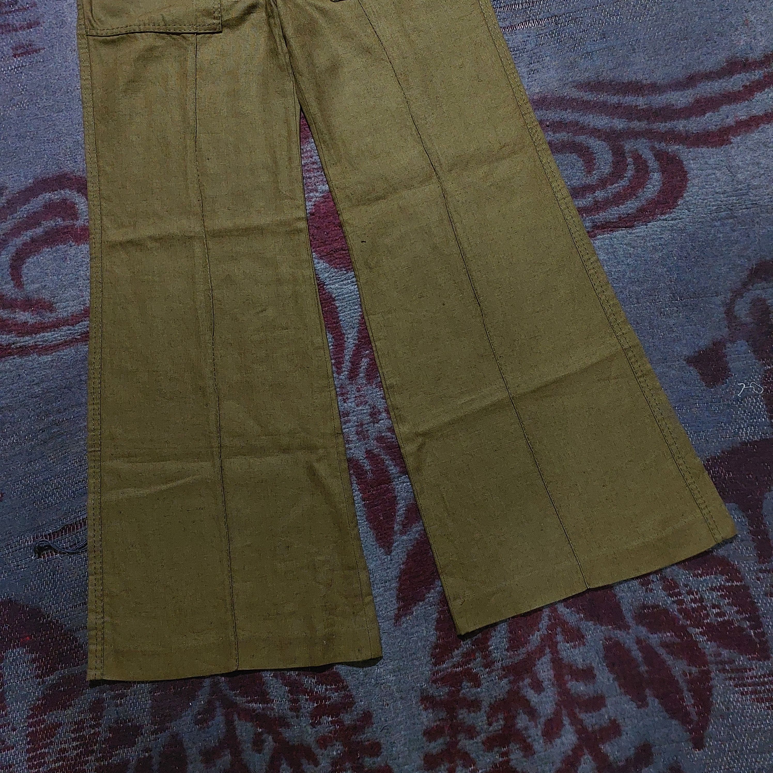 GOA La moda goji wide fatique lined flared pants Size US 28 / EU 44 - 5 Thumbnail