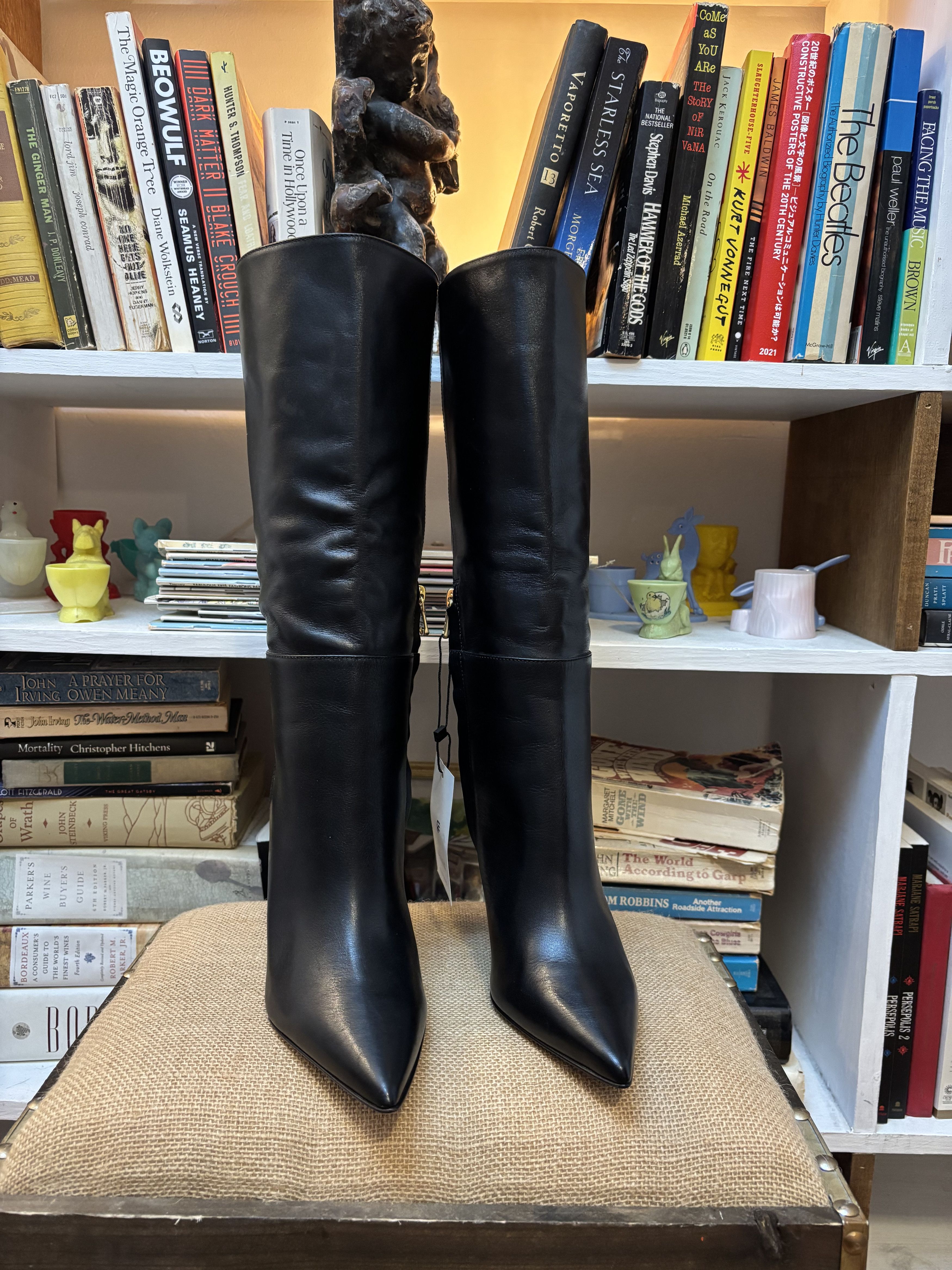 Patrizia Pepe Patrizia Pepe black leather boots Size US 6 / IT 36 - 2 Thumbnail