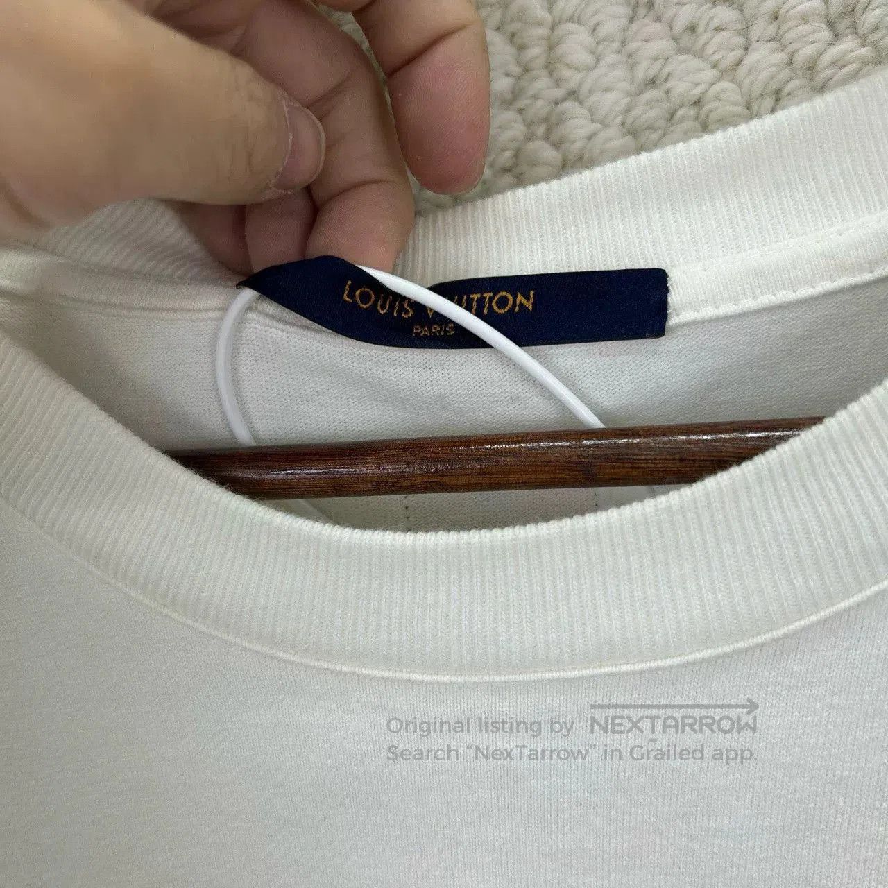 Louis Vuitton Louis Vuitton Lovers Green Embroidered Tee. Size US XXL / EU 58 / 5 - 3 Thumbnail