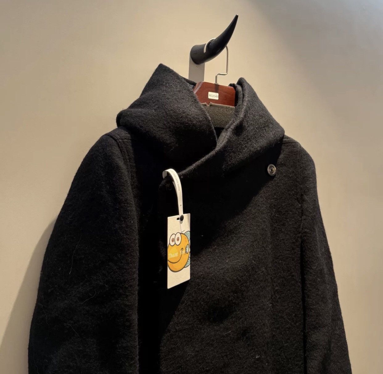Rick Owens Rick owens mainline woolen material and winter nylon coat Size US M / EU 48-50 / 2 - 4 Thumbnail