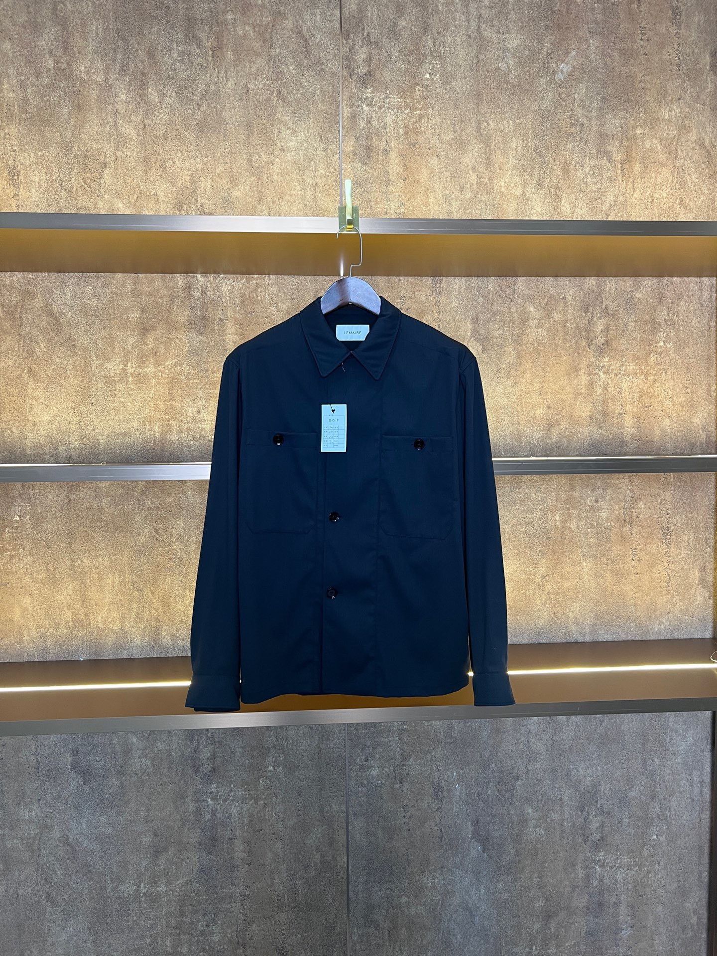 Lemaire Lemaire Wool Shirt m Men Size US M / EU 48-50 / 2 - 1 Thumbnail