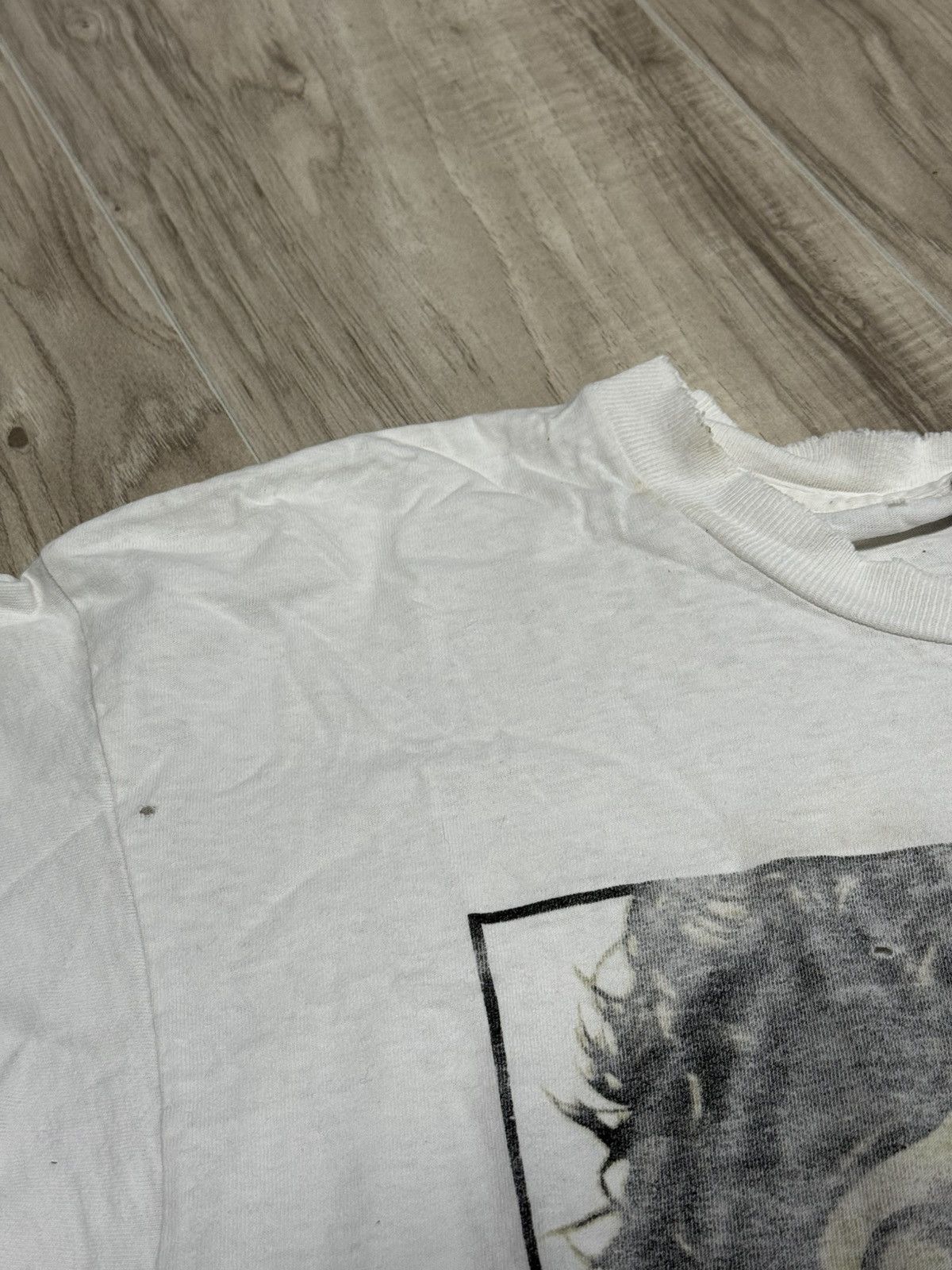 Vintage Vintage 90’s Alien Jim Morrison Parody T-Shirt Size Large Size US L / EU 52-54 / 3 - 5 Thumbnail