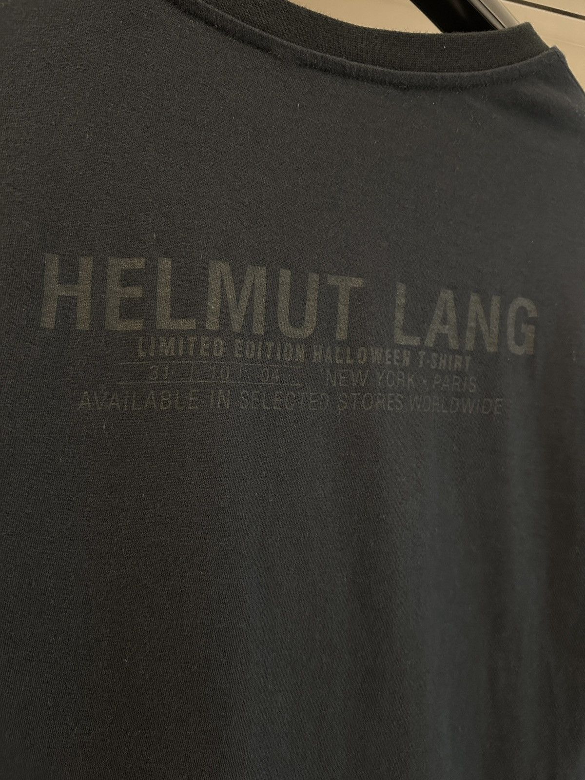 Helmut Lang Helmut Lang FW 2004 inside put print halloween t-shirt Size M / US 6-8 / IT 42-44 - 5 Thumbnail