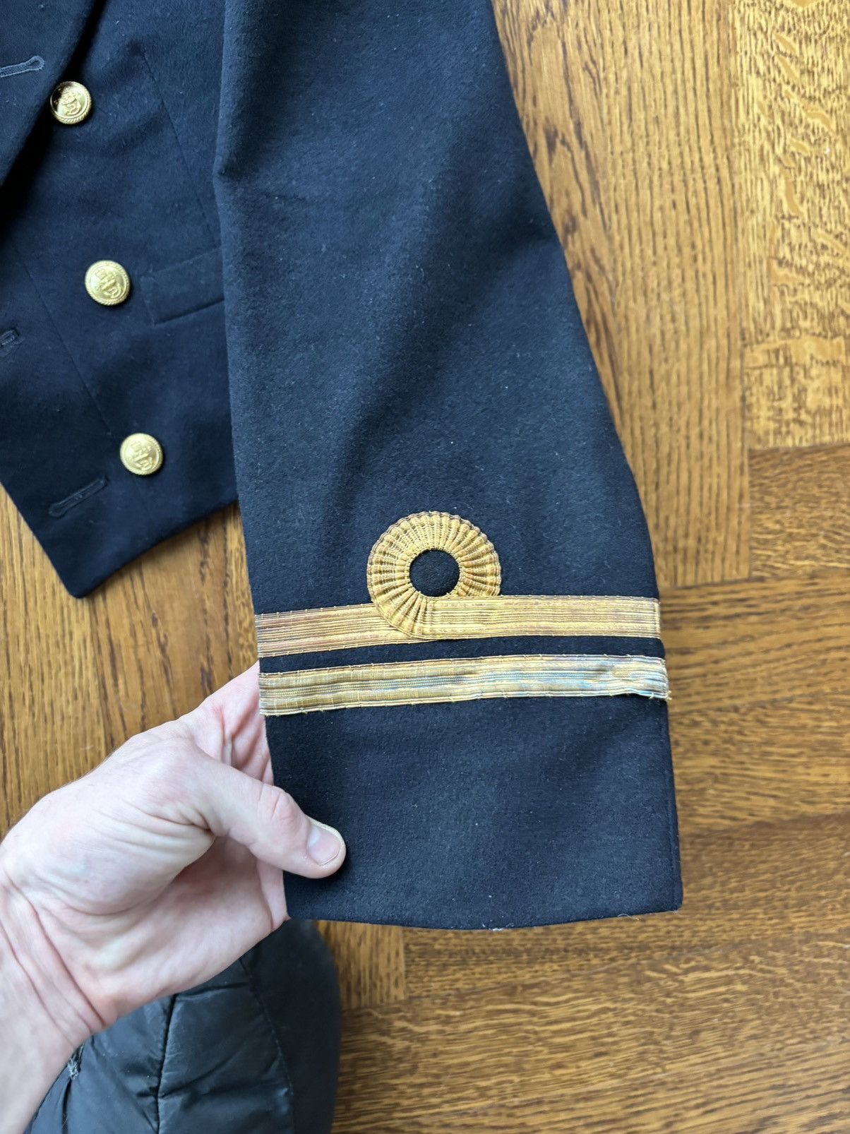 Vintage 1960s Royal Canadian Navy Mess Kit Vintage RCN Officer Suit Size 34R - 17 Thumbnail
