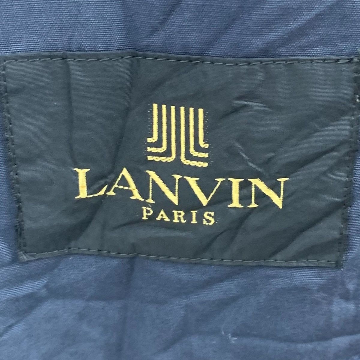 Vintage Vintage LANVIN Paris Fashion Designer Trench Coat Jacket Size US M / EU 48-50 / 2 - 6 Thumbnail