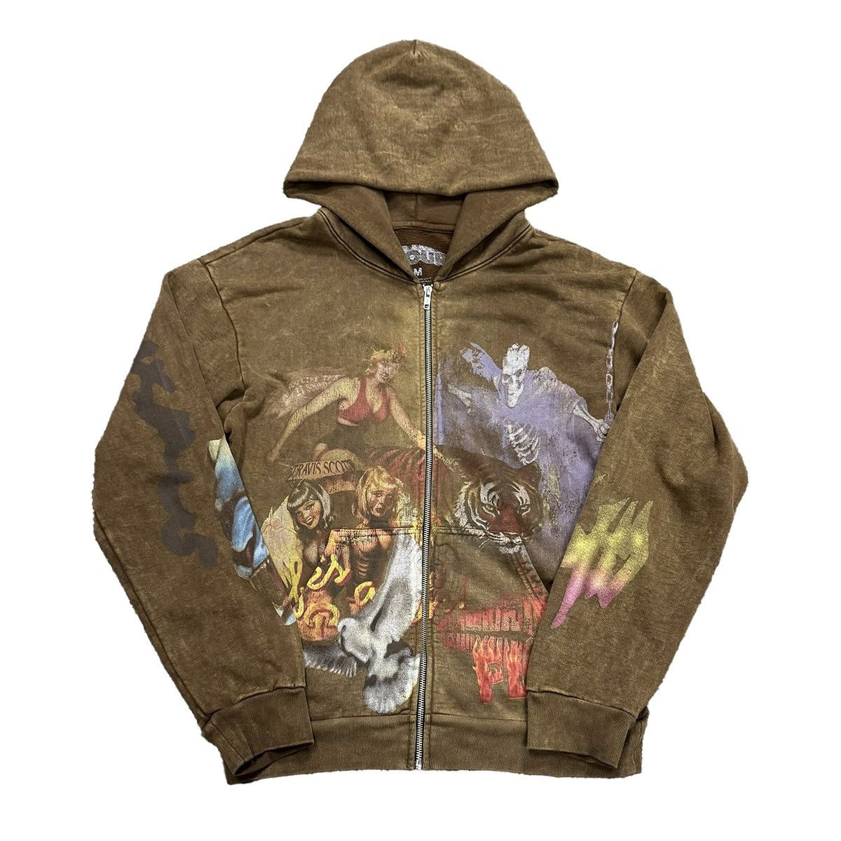 Travis Scott Cactus Jack Zip Up Hoodie | Grailed