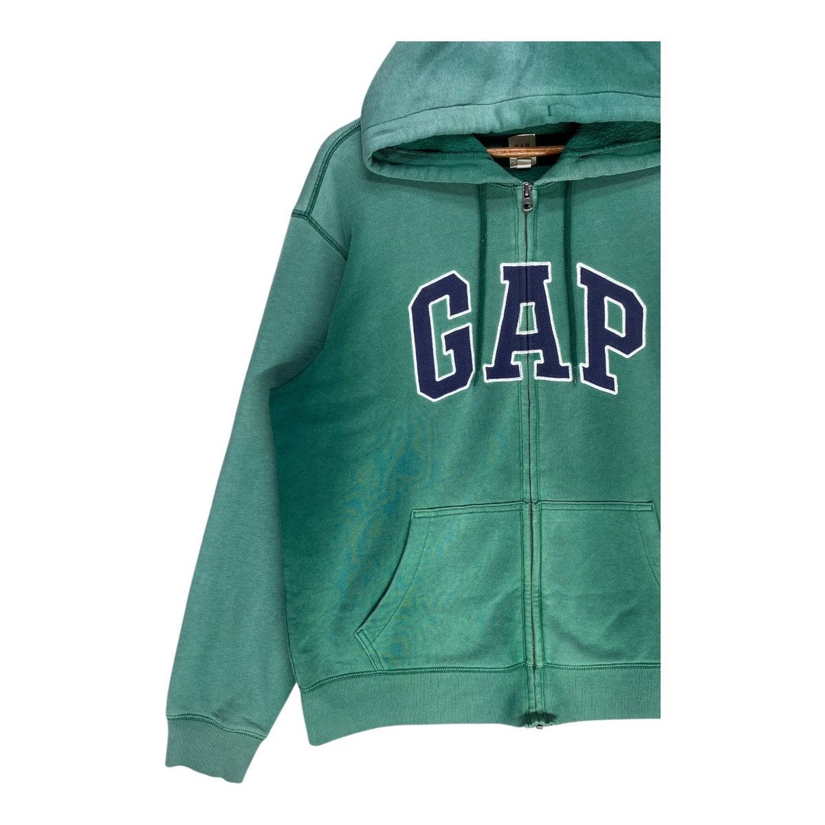 Gap Vintage Gap Hoodie Full Zip Spellout Sun Faded Embroidery Size US M / EU 48-50 / 2 - 3 Thumbnail