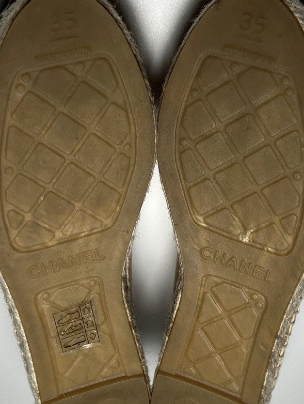 Chanel Chanel Espadrilles Beige Womens Size US 5 / IT 35 - 8 Thumbnail