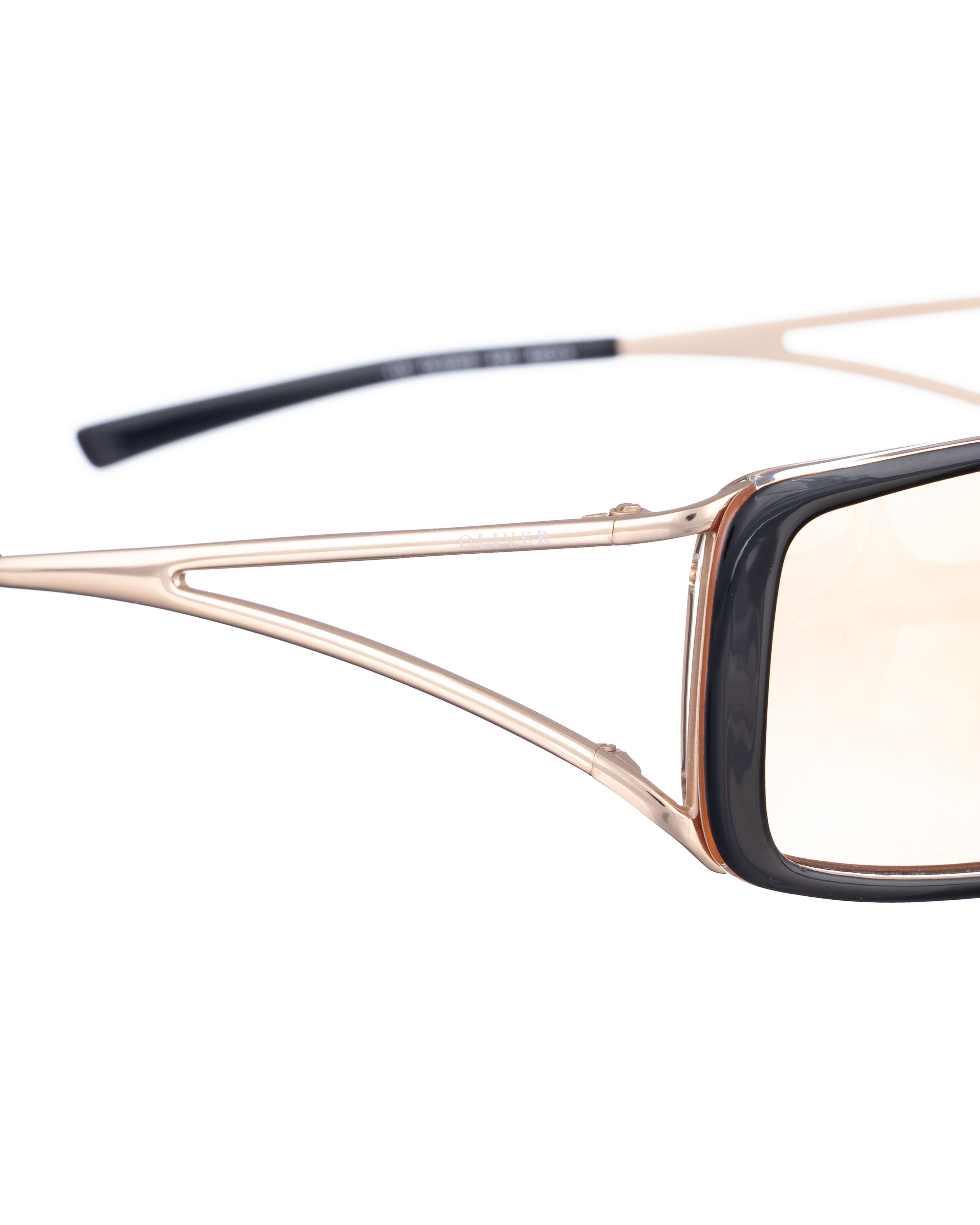 Valentino Oliver by Valentino '00s Sheer Cut Out Sunglasses Size ONE SIZE - 3 Thumbnail