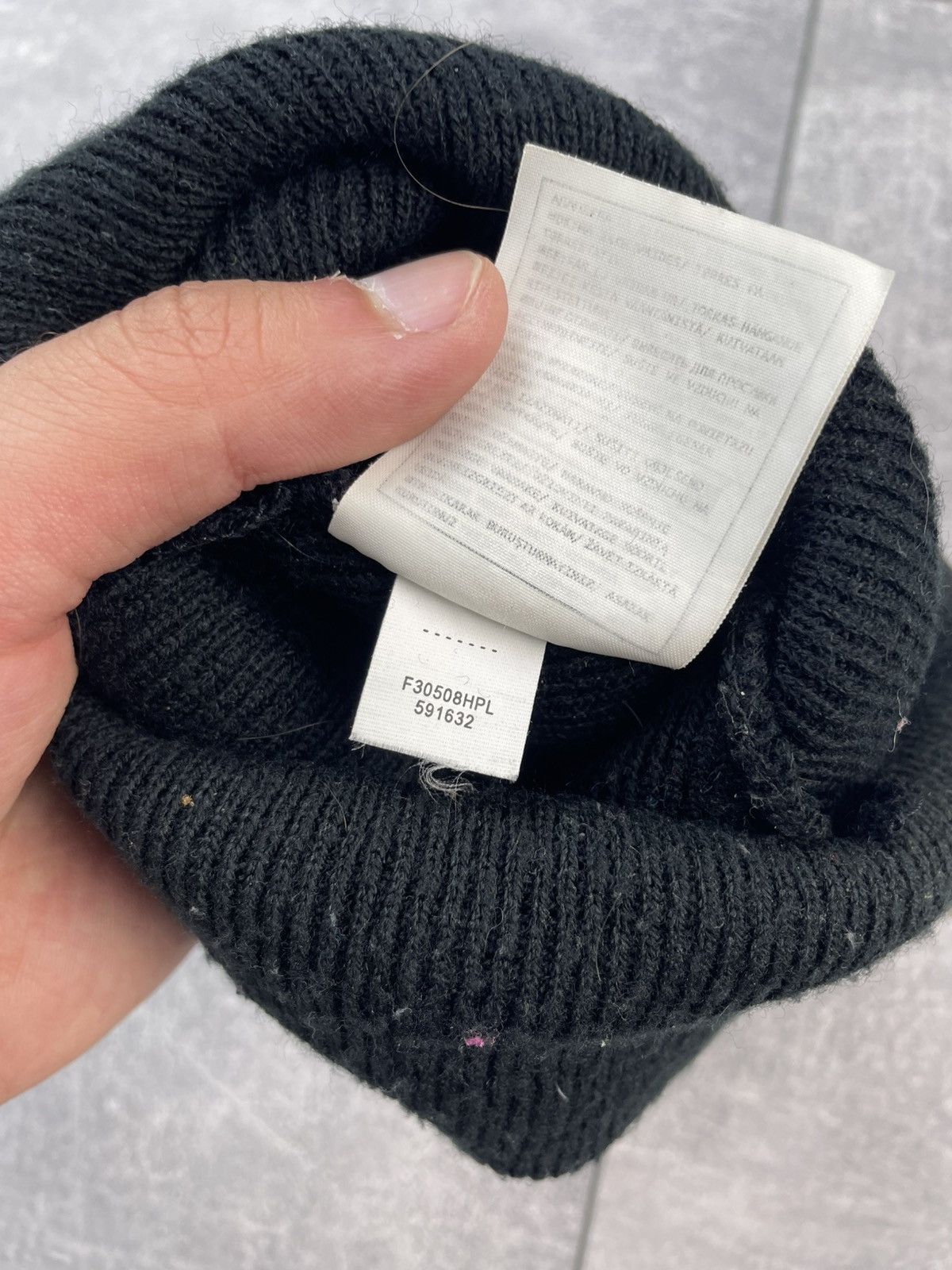Nike Nike Beanie Hat Vintage Swoosh Logo 90s Size ONE SIZE - 6 Thumbnail