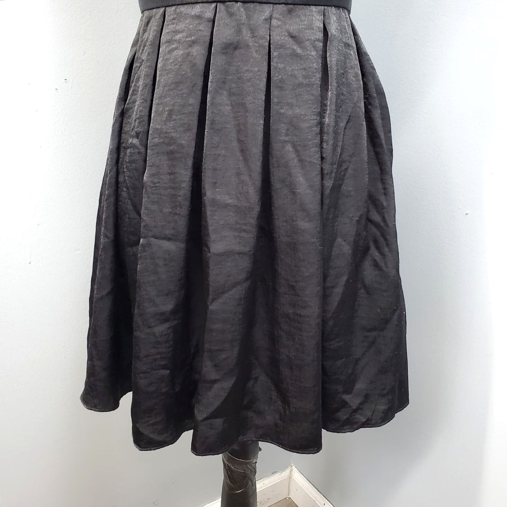 Free People Free People Women's Mini Dress 2 Black Lined Swing Hem Deep V Neck Backless Zipper XS-XL Not Applicable Size XS / US 0-2 / IT 36-38 - 4 Thumbnail