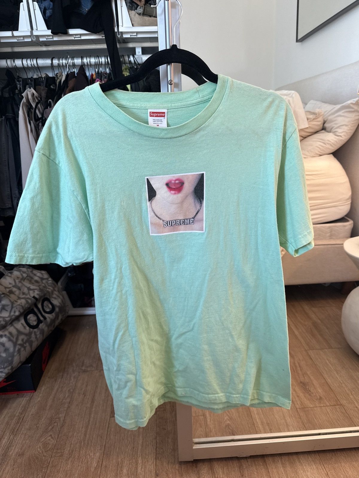 Supreme Supreme Necklace Mint Tee Size US M / EU 48-50 / 2 - 1 Thumbnail