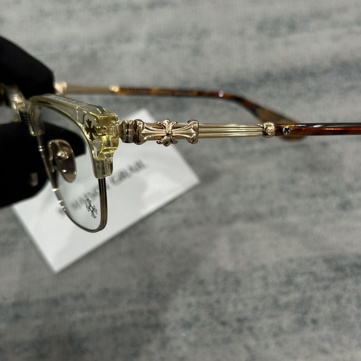 Chrome Hearts CHROME HEARTS BONENNOISSEUR II EYEGLASSES Size ONE SIZE - 4 Thumbnail