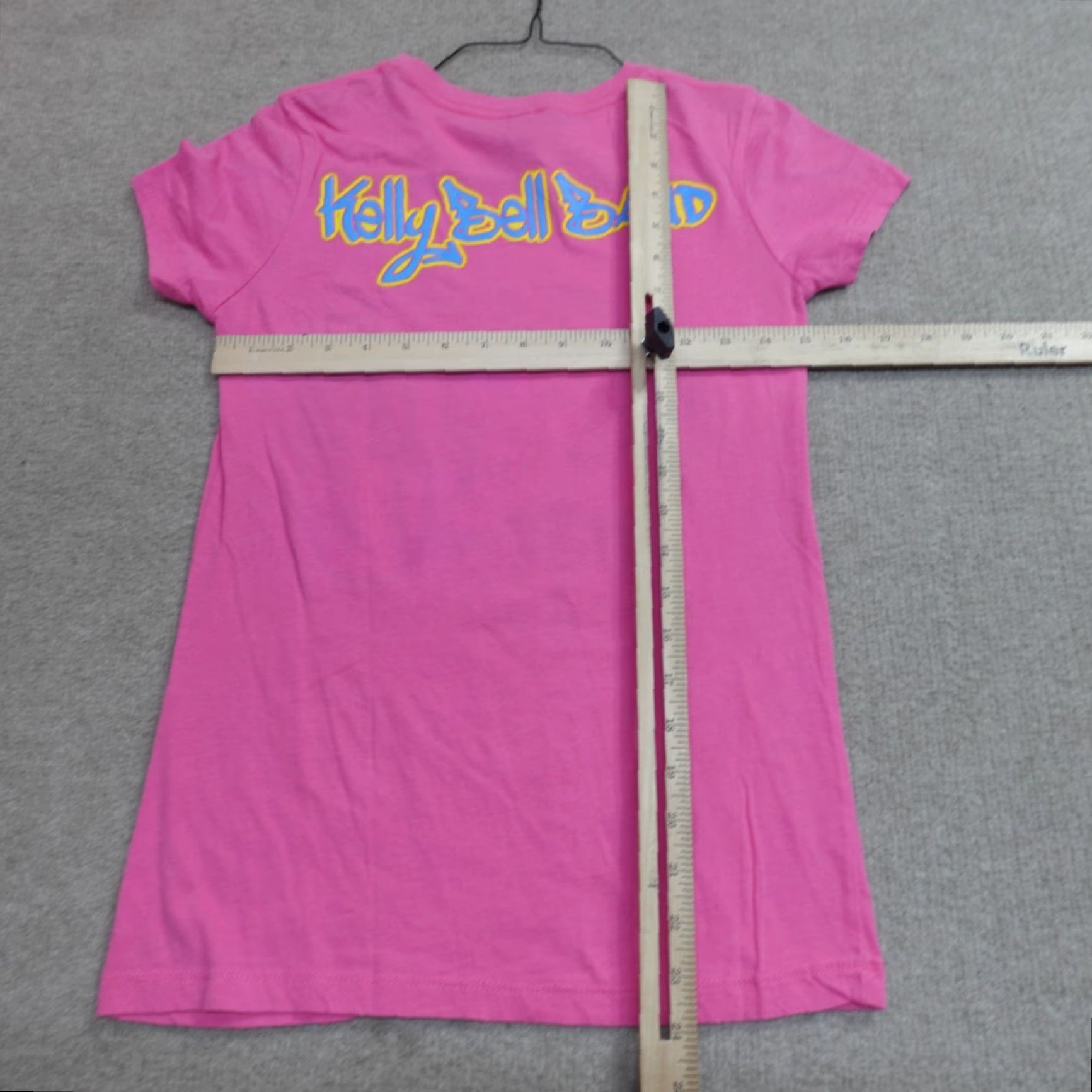 Bell Kelly Bell Band Shirt Women Medium Pink Double-Sided Too Far Gone Baltimore Size M / US 6-8 / IT 42-44 - 4 Thumbnail