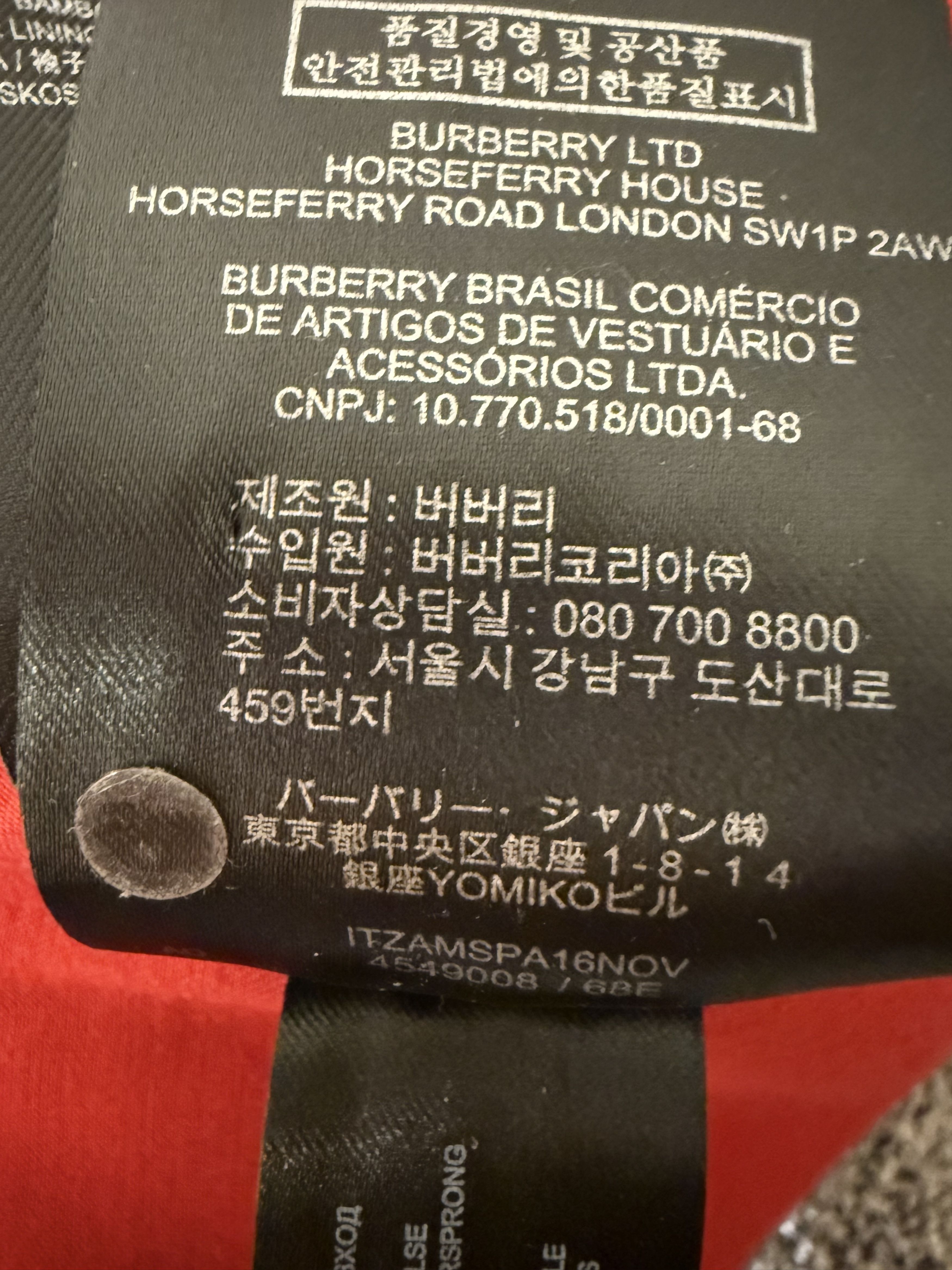Burberry Burberry London Doeskin Black Double Breasted Coat Gold 52 Size US L / EU 52-54 / 3 - 10 Thumbnail