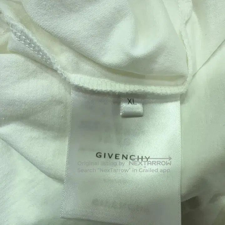 Givenchy Givenchy SS22 Logo Print White Crew Neck T-Shirt. Size US XL / EU 56 / 4 - 6 Thumbnail