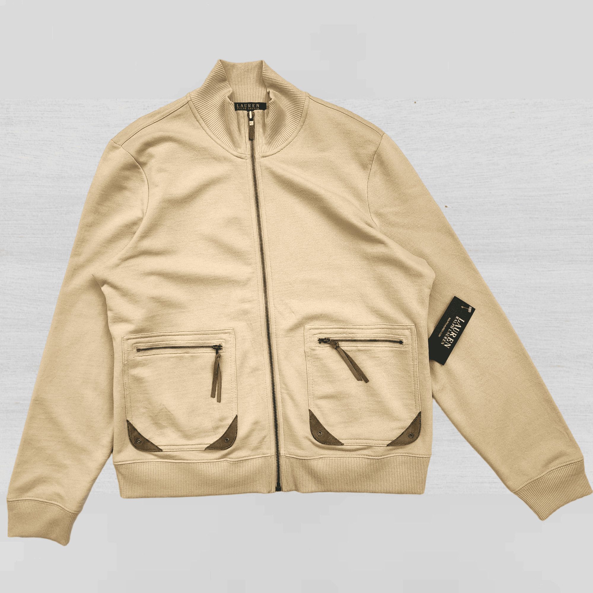 Lauren Ralph Lauren Ralph Lauren track jacket leather details M - Fashionella Size US M / EU 48-50 / 2 - 3 Thumbnail