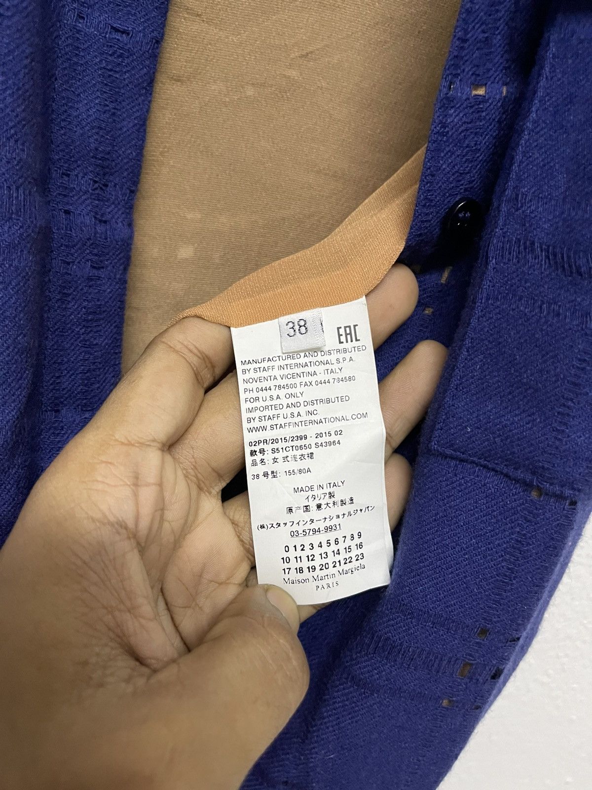 Maison Margiela SS2015 MAISON MARTIN MARGEILA ASYMMETRICAL DRESS WOOL Size XS / US 0-2 / IT 36-38 - 19 Thumbnail