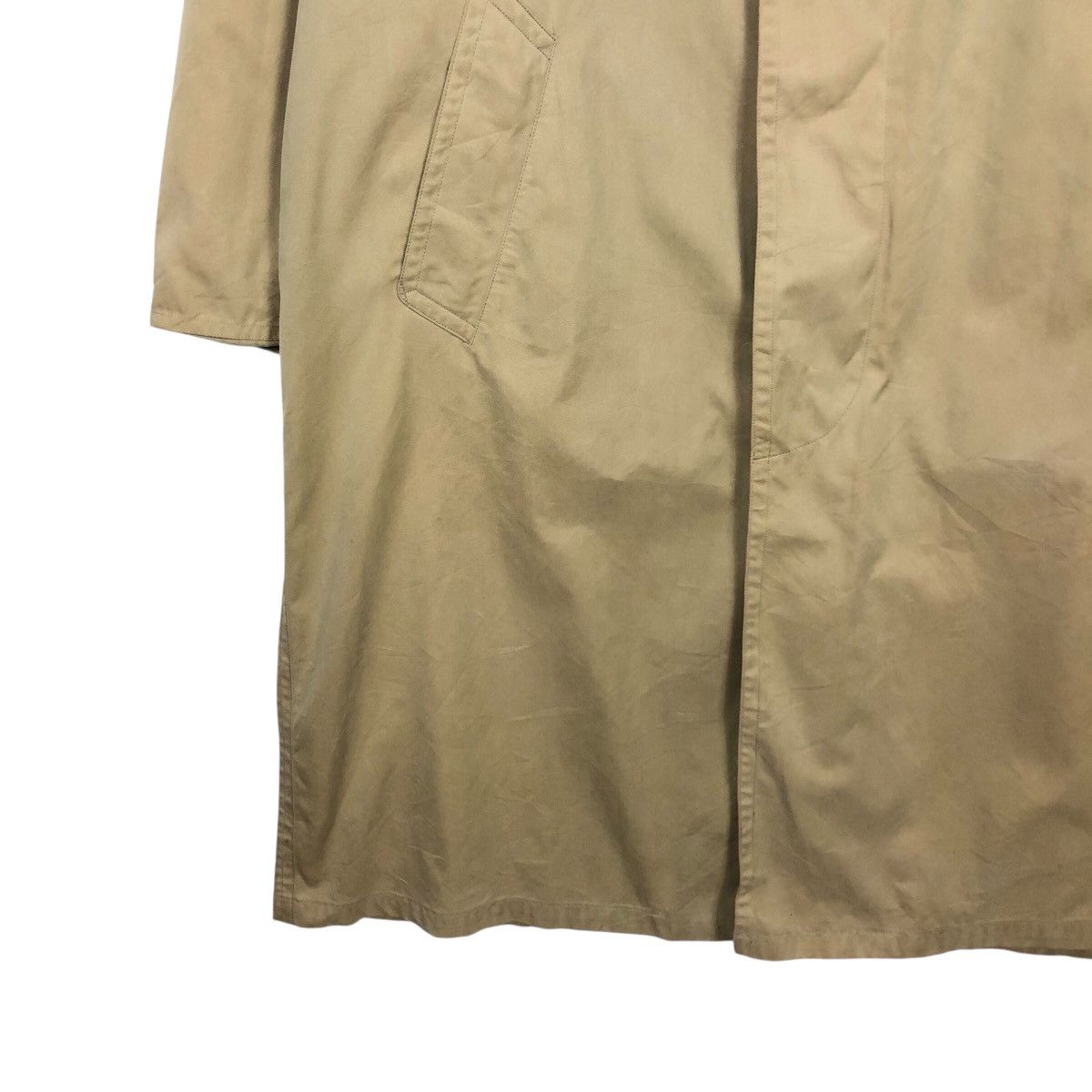 Hugo Boss Vintage Hugo Boss Utility Trench — Clean Beige Drape Size US M / EU 48-50 / 2 - 6 Thumbnail