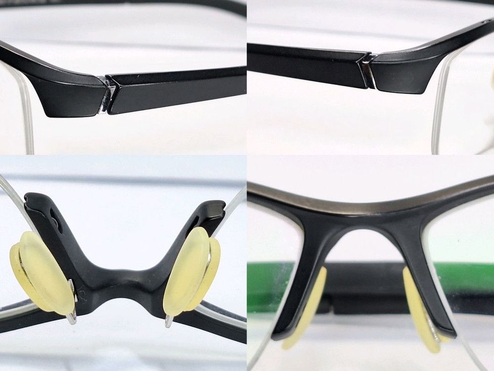 JINS JINS Airframe Slim Edge MUN-19S-193 Half-Rim Glasses PPSU Size ONE SIZE - 8 Thumbnail