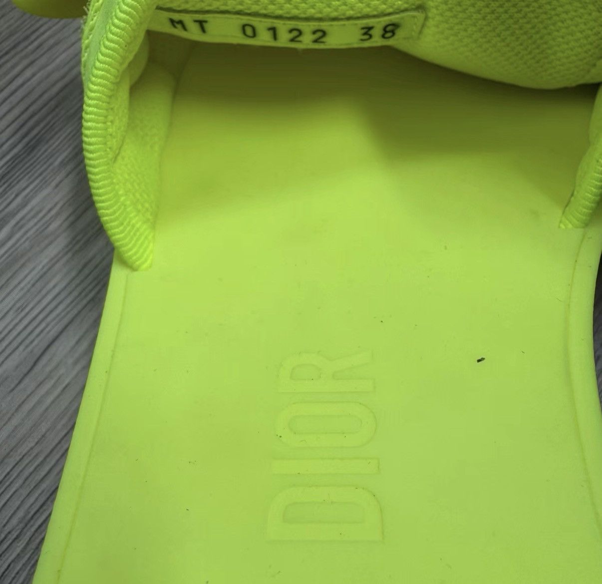Dior Dior Evolution Green Embroidered Logo Slippers J41 Size US 7 / IT 37 - 6 Thumbnail