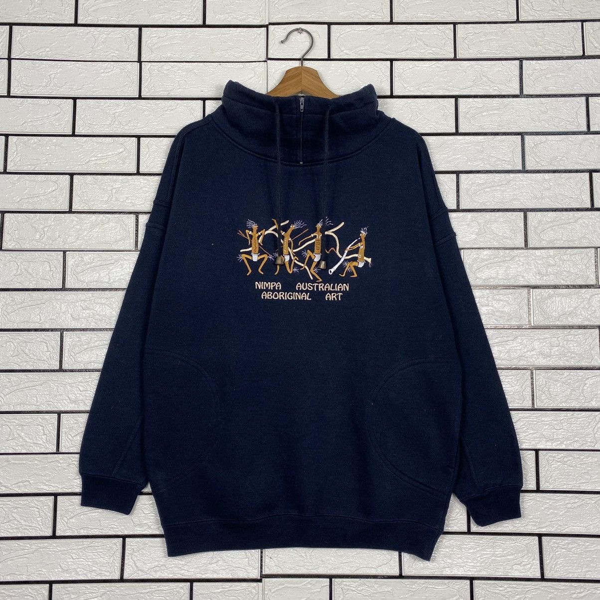 Japanese Brand Vintage Hoodie Samsousan Made in Australia Big Logo Size US M / EU 48-50 / 2 - 2 Thumbnail