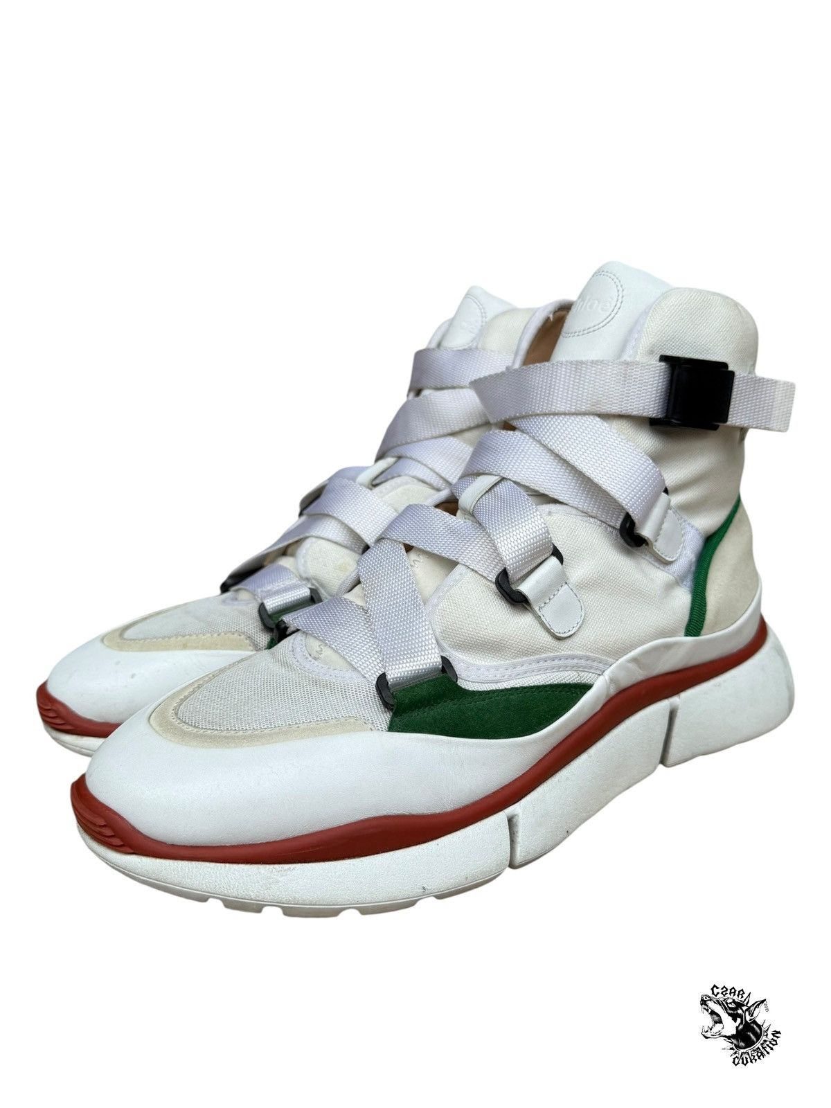 Other Chloe mens hightop strap sneakers Size US 12 / EU 45 - 1 Thumbnail