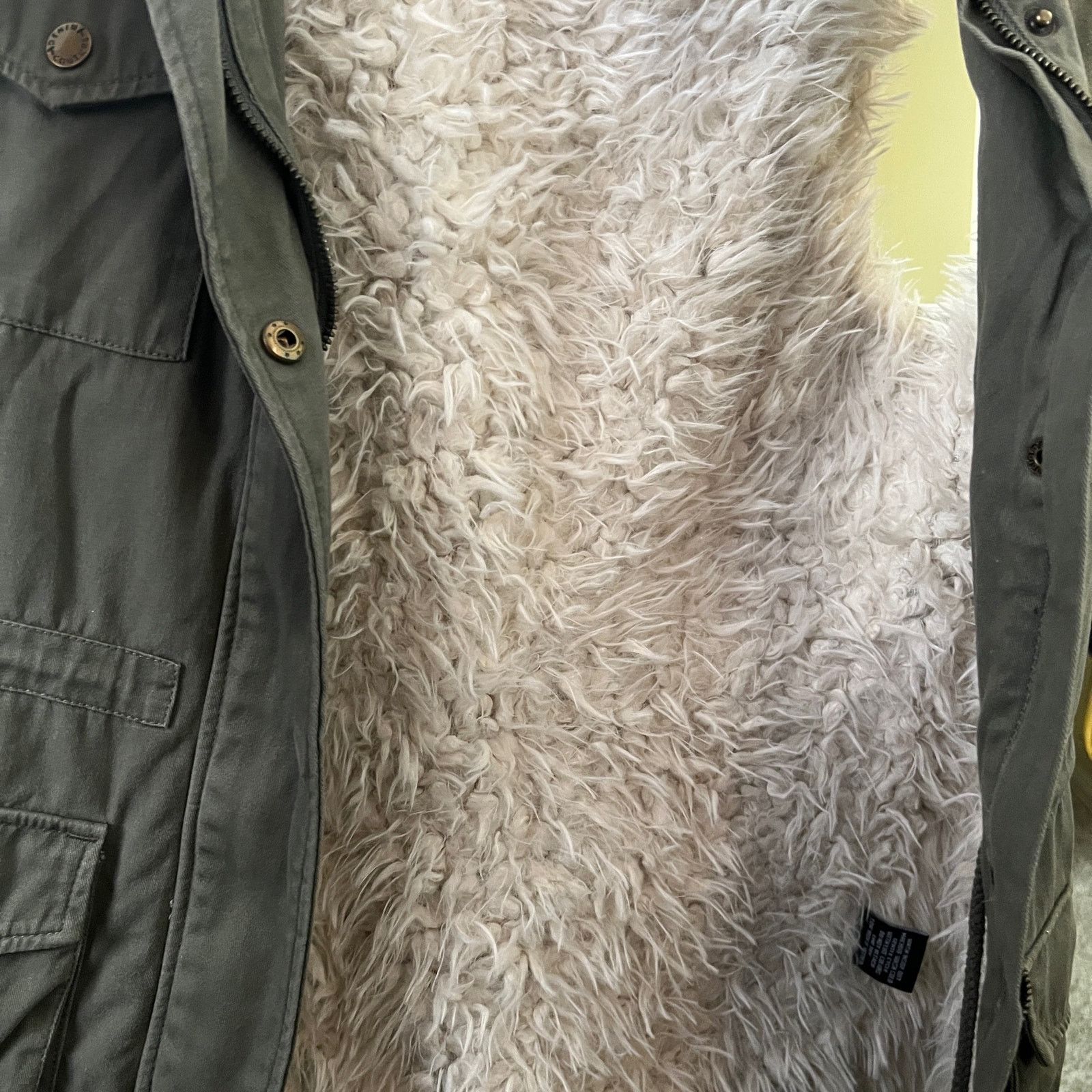Other Tinsel Odensay Cargo Vest - Stitch Fix Sherpa Lined 4 Pocket Size S / US 4 / IT 40 - 8 Thumbnail