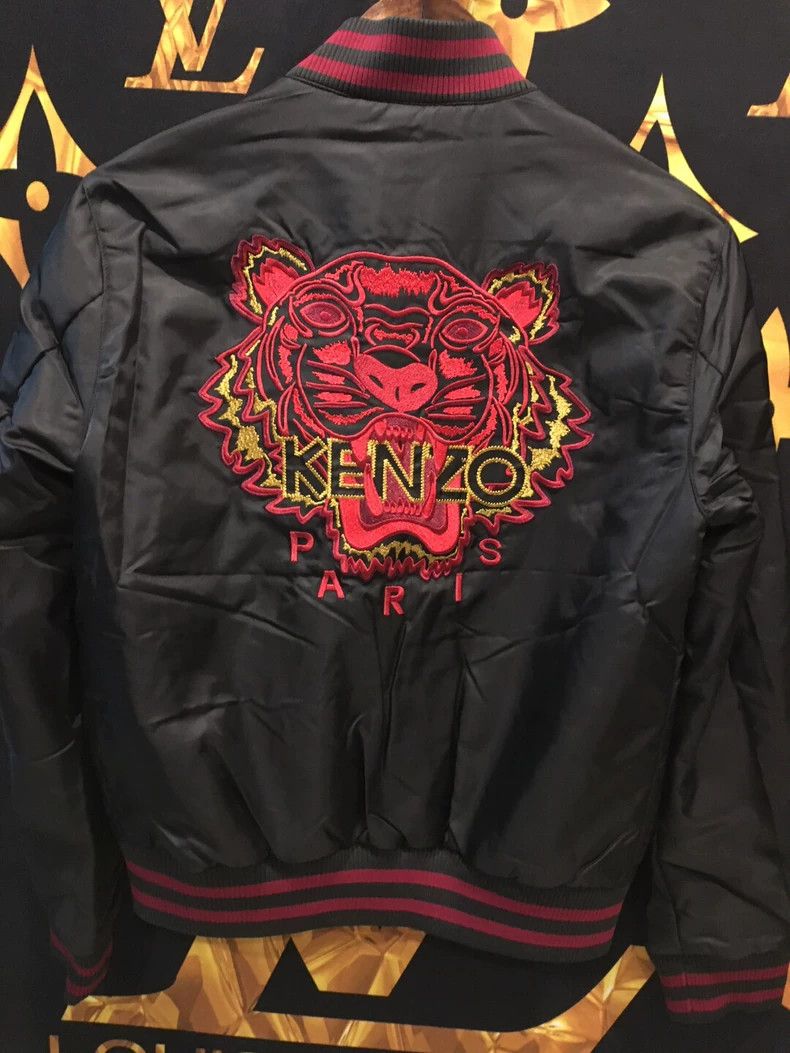 Kenzo KENZO Tiger head embroidery jacket coat Size US M / EU 48-50 / 2 - 1 Thumbnail