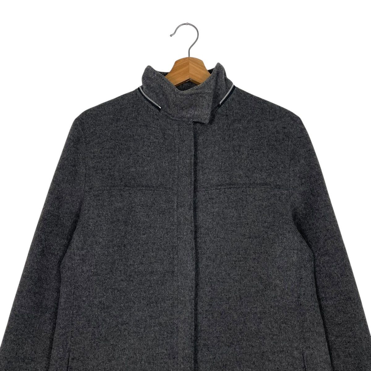 Japanese Brand KT Kiyoko Takase Zipper Coat Size M / US 6-8 / IT 42-44 - 2 Thumbnail