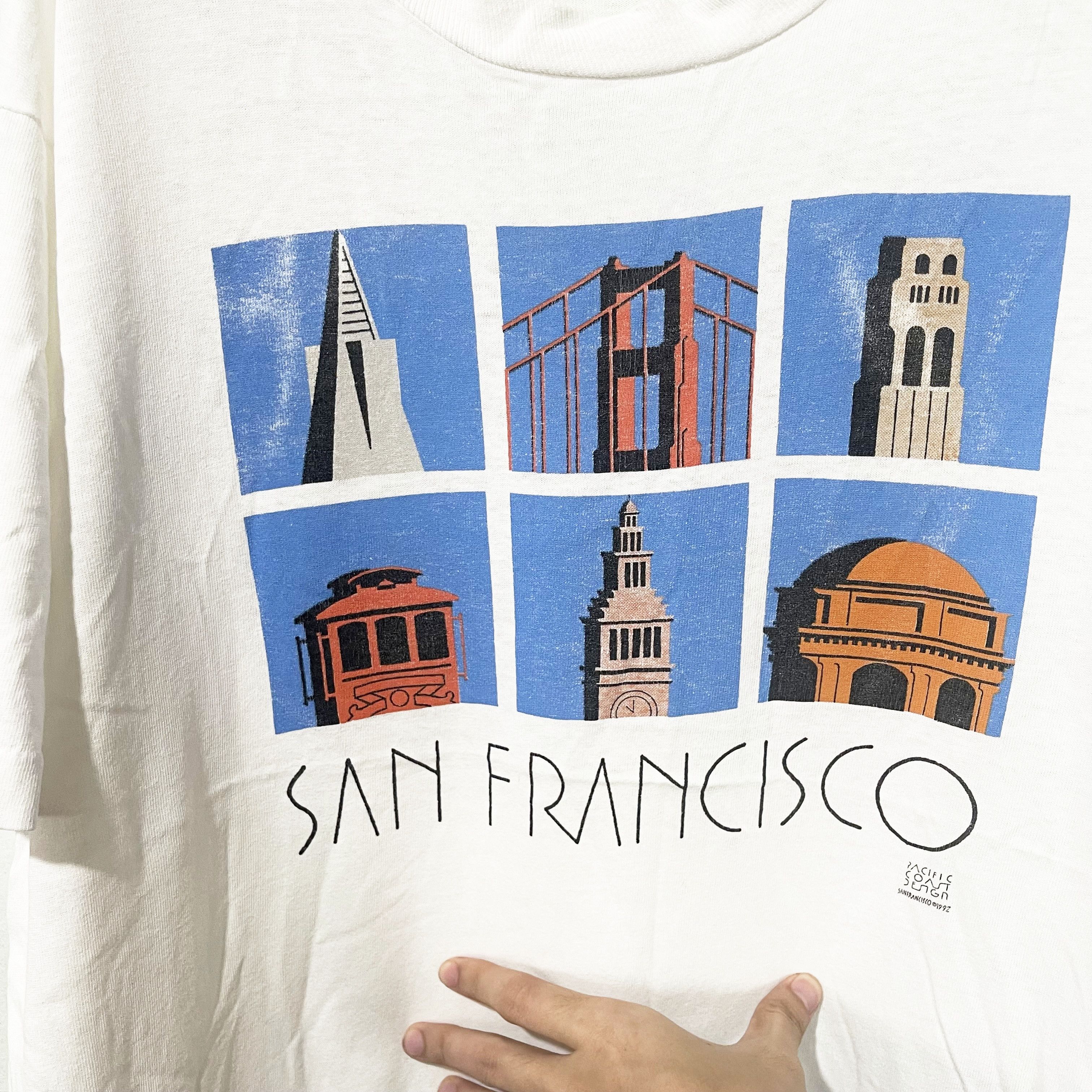 Vintage Vintage 1992 San Francisco Shirt Size US L / EU 52-54 / 3 - 2 Thumbnail