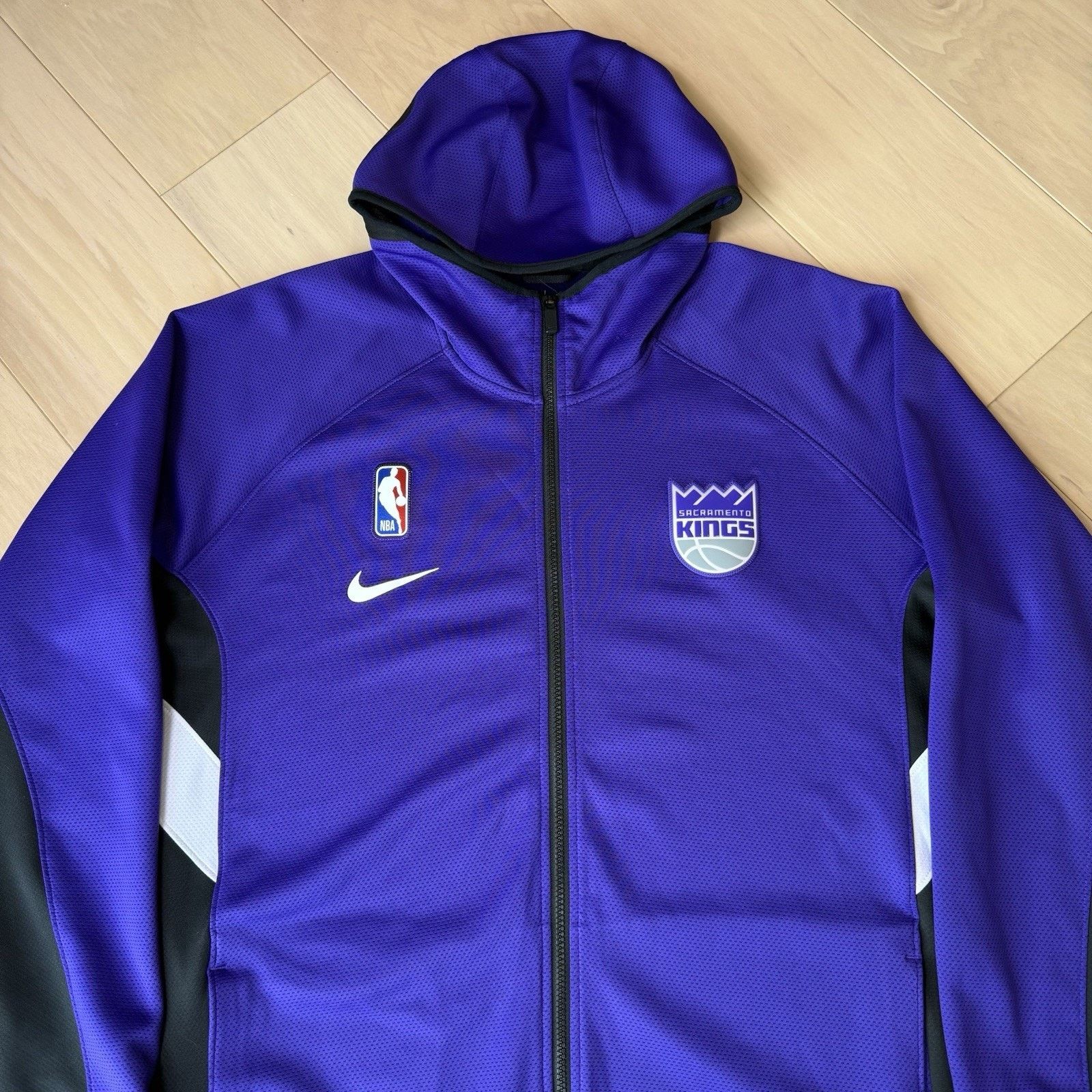 Nike Sacramento Kings Therma Flex Showtime Warm Up Hoodie XL Size US XL / EU 56 / 4 - 4 Thumbnail