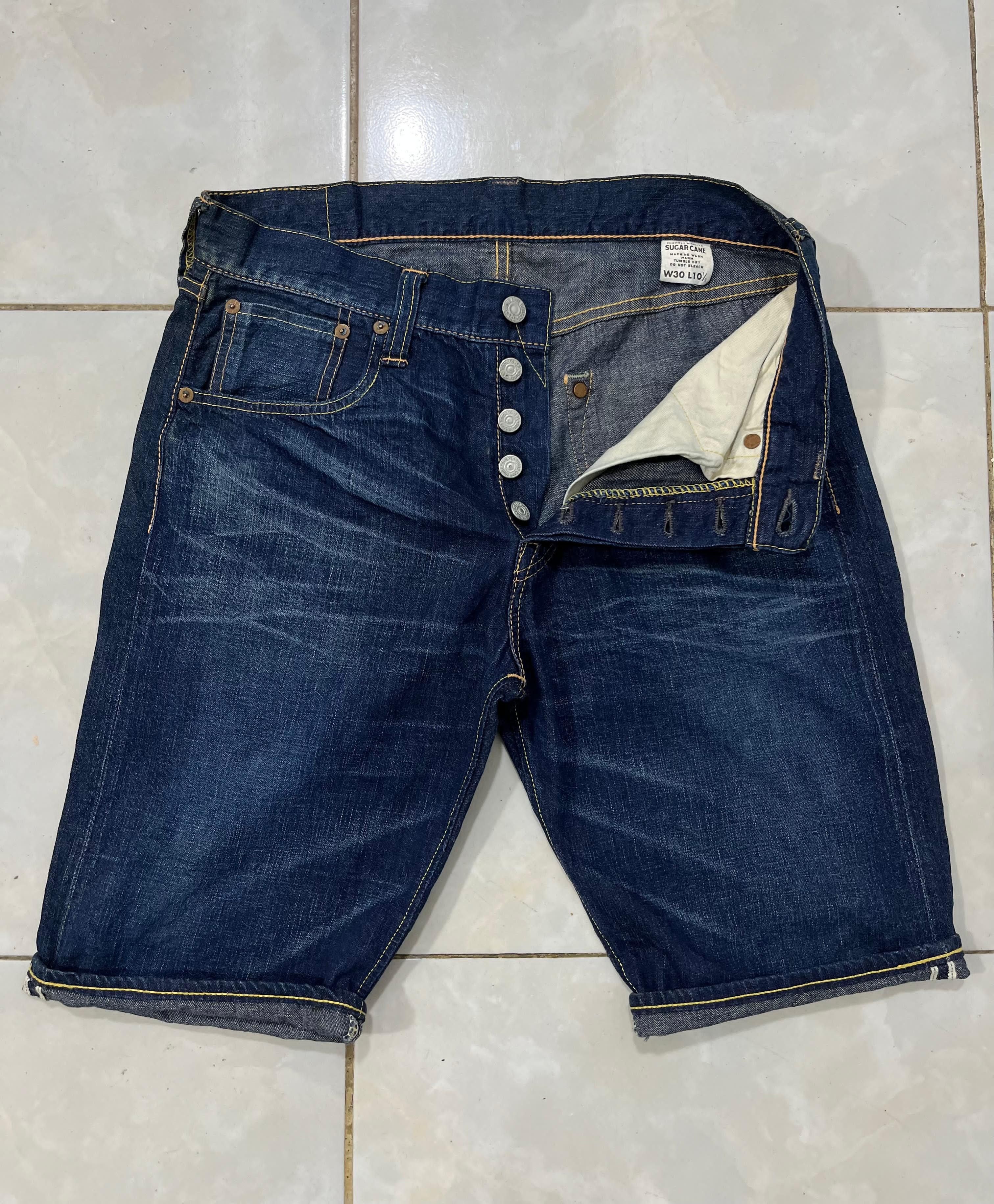 Sugar Cane Sugar Cane Selvedge Denim Shorts Size US 30 / EU 46 - 2 Thumbnail