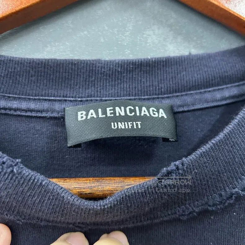 Balenciaga Balenciaga No Comment Declaration Cracked Printed Washed H Size US XXS / EU 40 - 3 Thumbnail