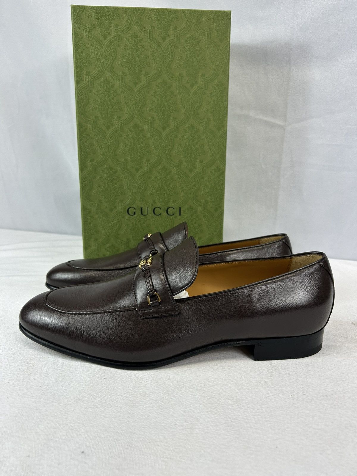 Gucci Gucci Interlocking G Apron Toe Loafers Size US 10.5 / EU 43-44 - 1 Thumbnail
