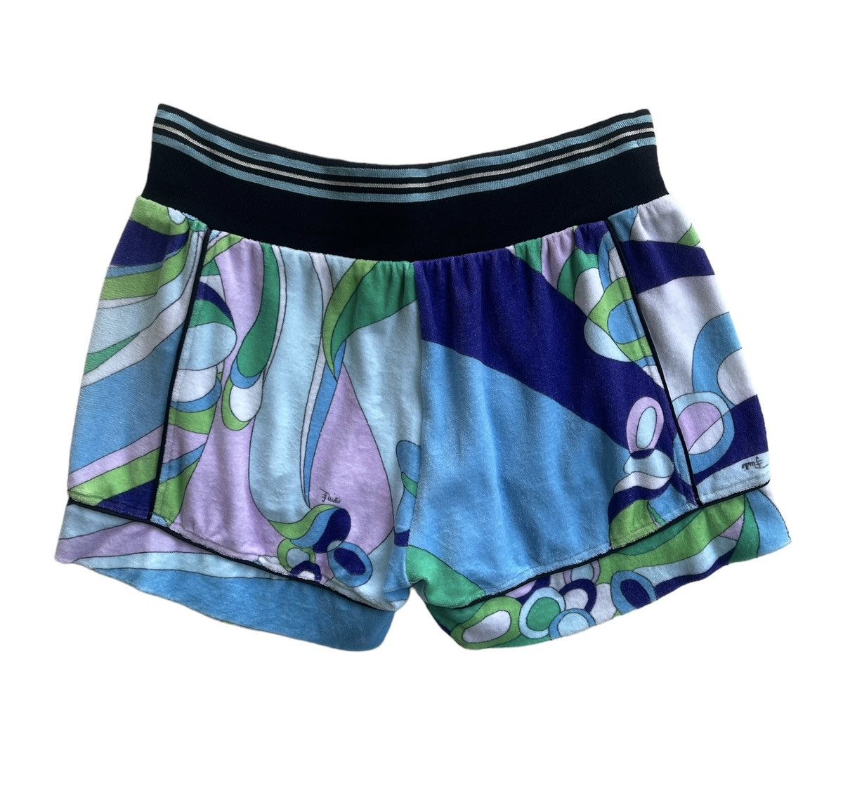 Emilio Pucci Emilio Pucci Velvet Women Shorts Size 26" / US 2 / IT 38 - 4 Thumbnail