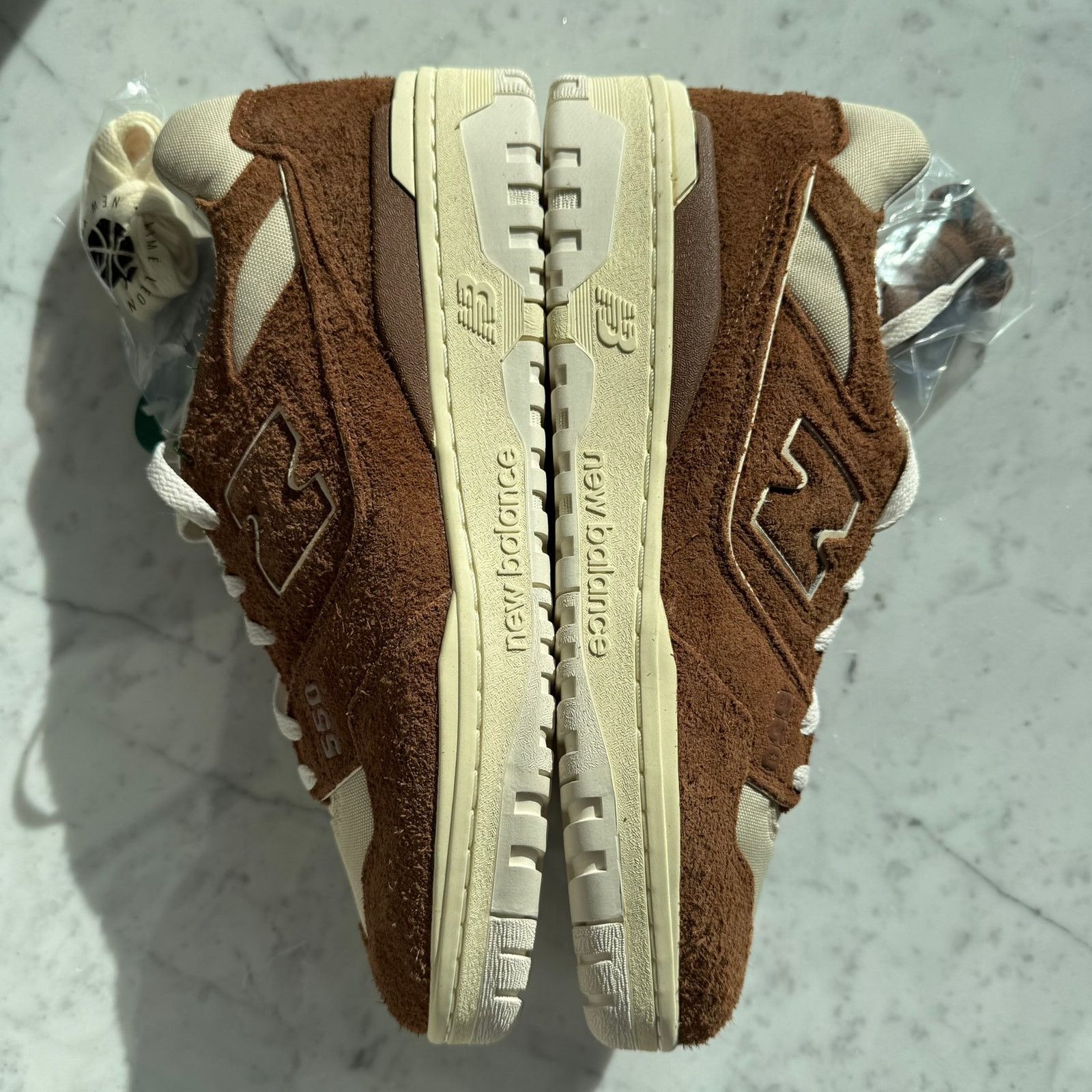 New Balance New Balance x Aimé Leon Dore 550 Brown Suede Sneakers Size US 10.5 / EU 43-44 - 5 Thumbnail