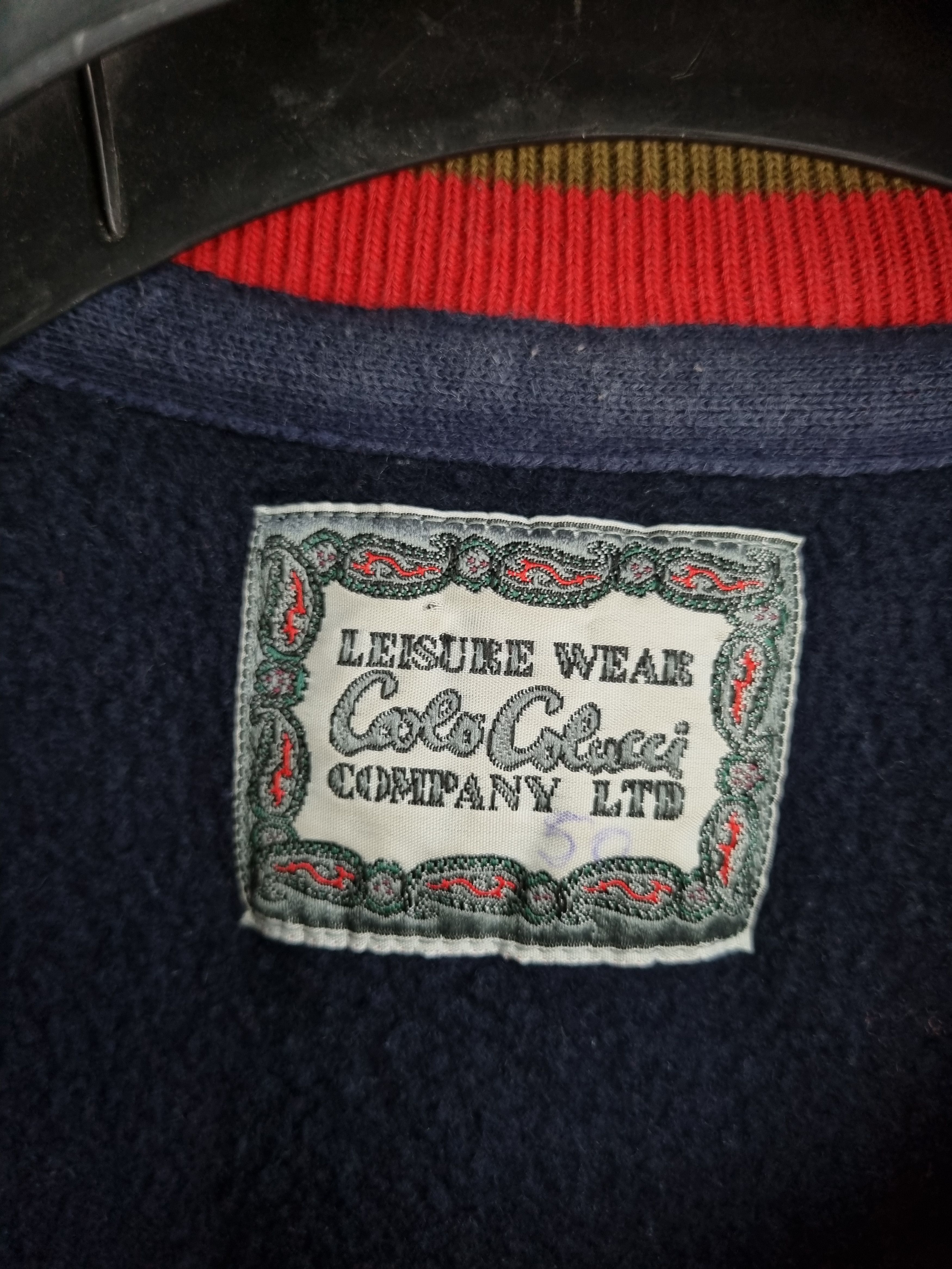 Carlo Colucci × Japanese Brand 90s Kashmere Carlo Colucci Soft Fleece Sweater Size US L / EU 52-54 / 3 - 4 Thumbnail