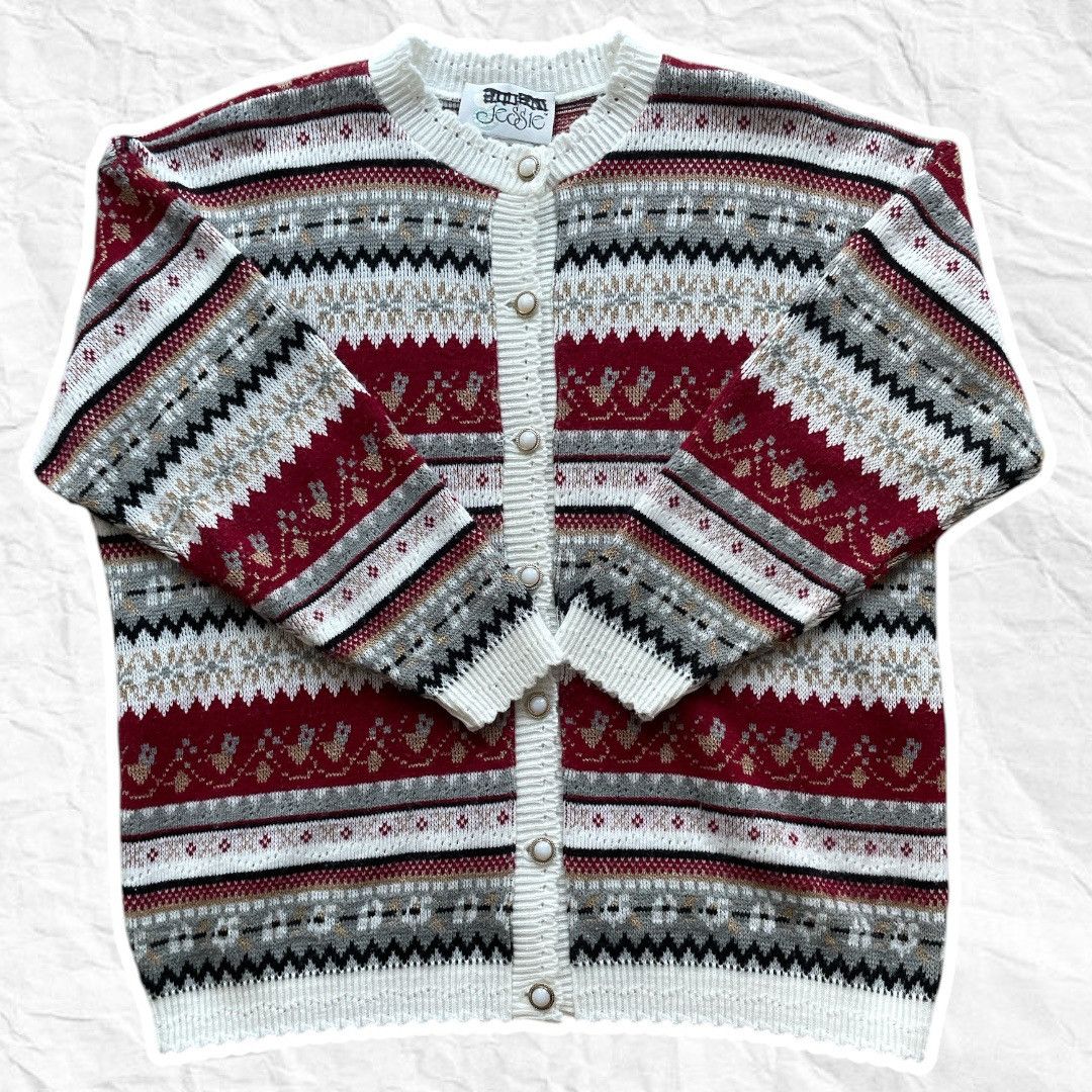 Other Large Jessi Grandma Cardigan Sweater Size L / US 10 / IT 46 - 1 Thumbnail