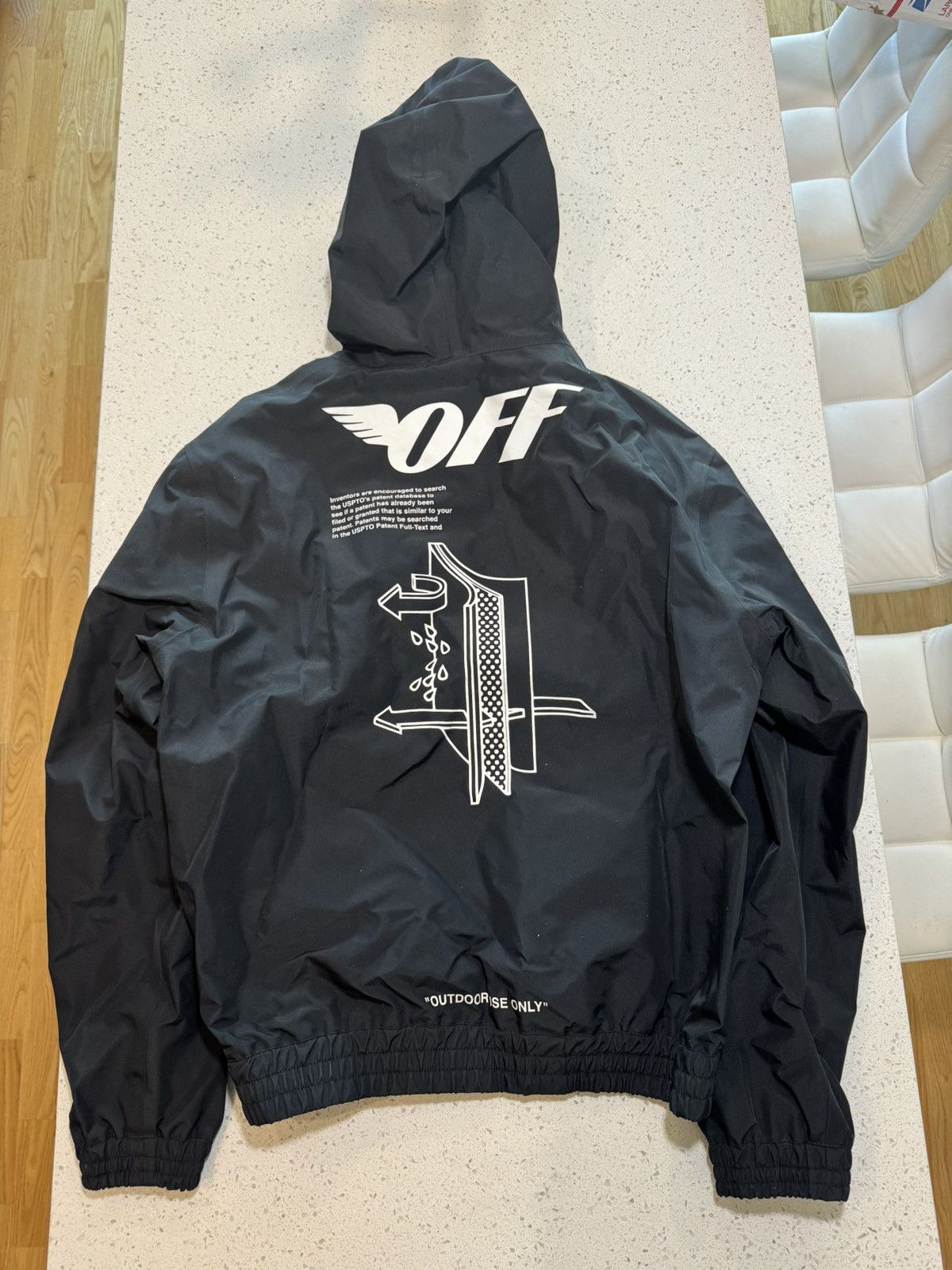 Goretex Off White Off White X Goretex Black Anorak Jacket Grailed