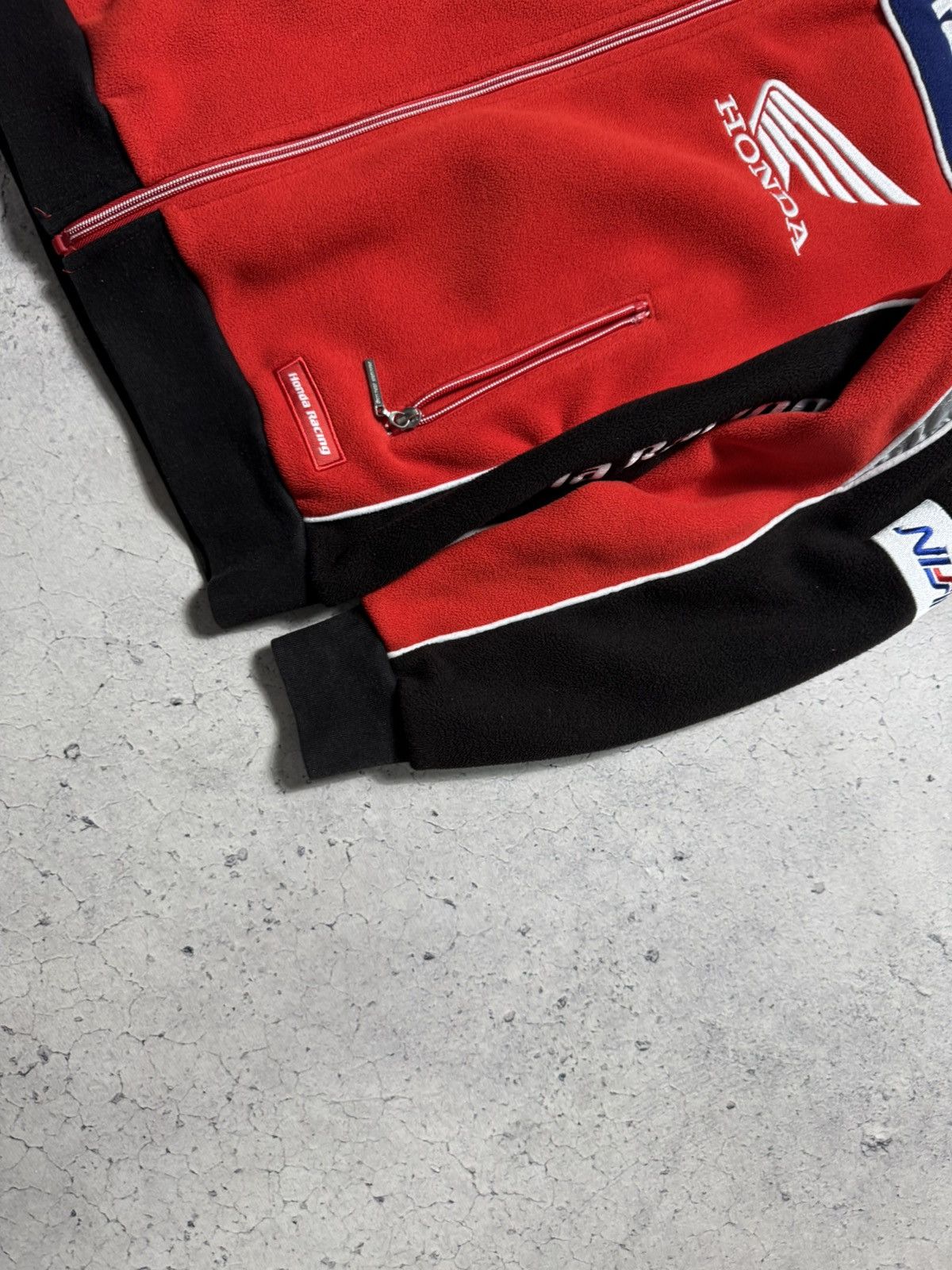 Honda Honda Racing Fleece Jacket Size XS Red Size US XS / EU 42 / 0 - 3 Thumbnail